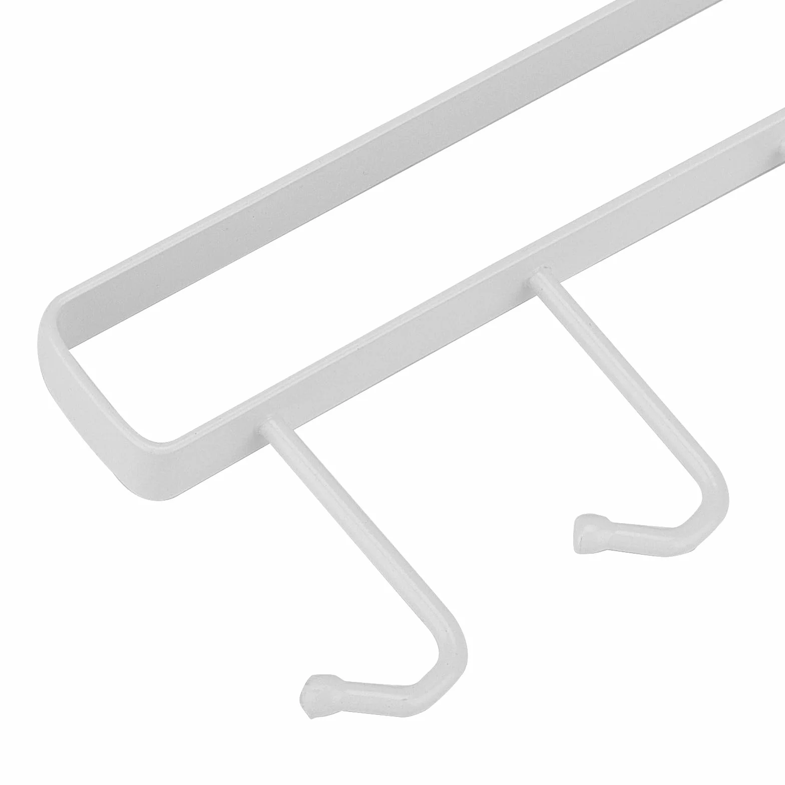 Haczyki na kubki białe 5 sztuk bez wiercenia pod szafkę organizery