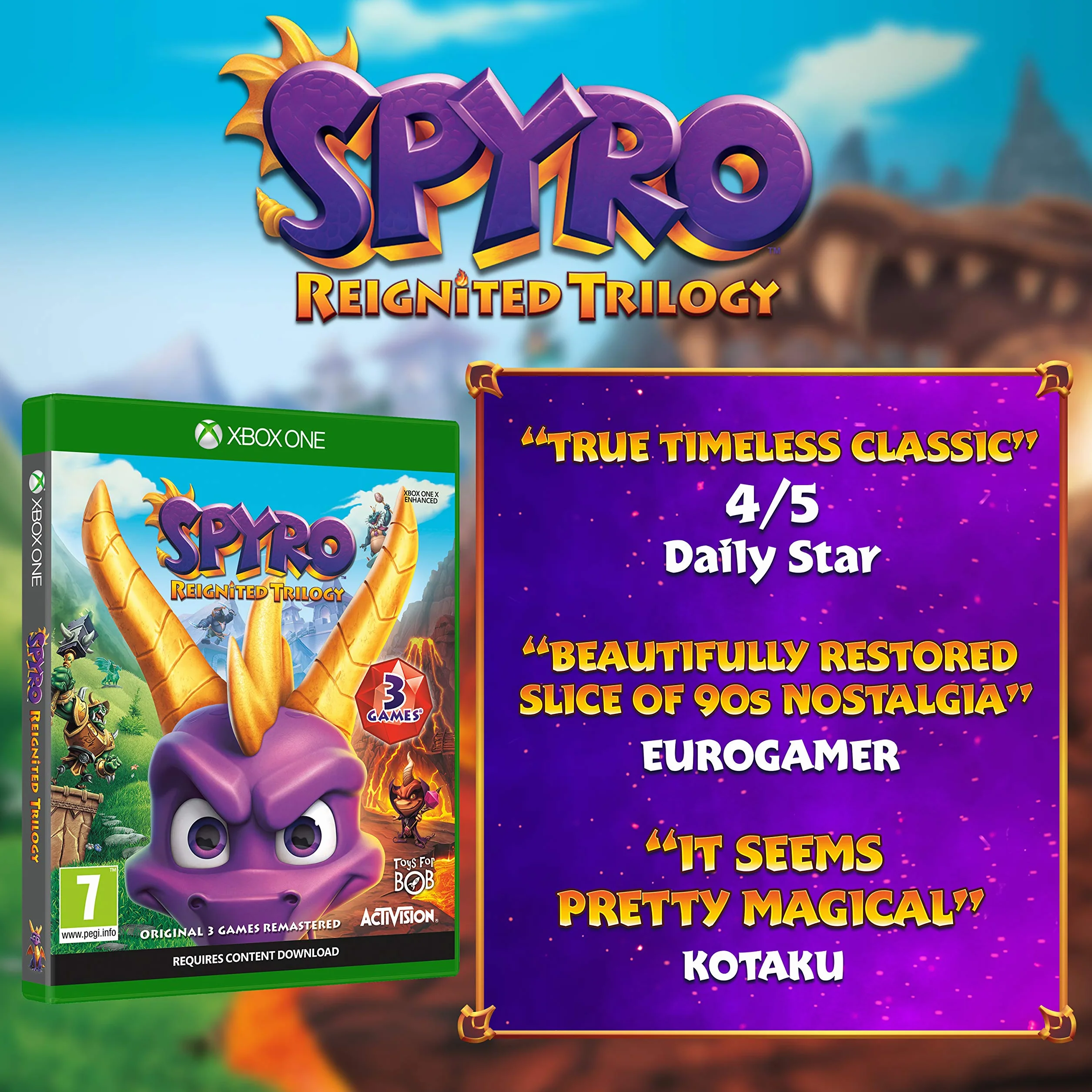 Activision Spyro Trilogy Reignited (Xbox One)