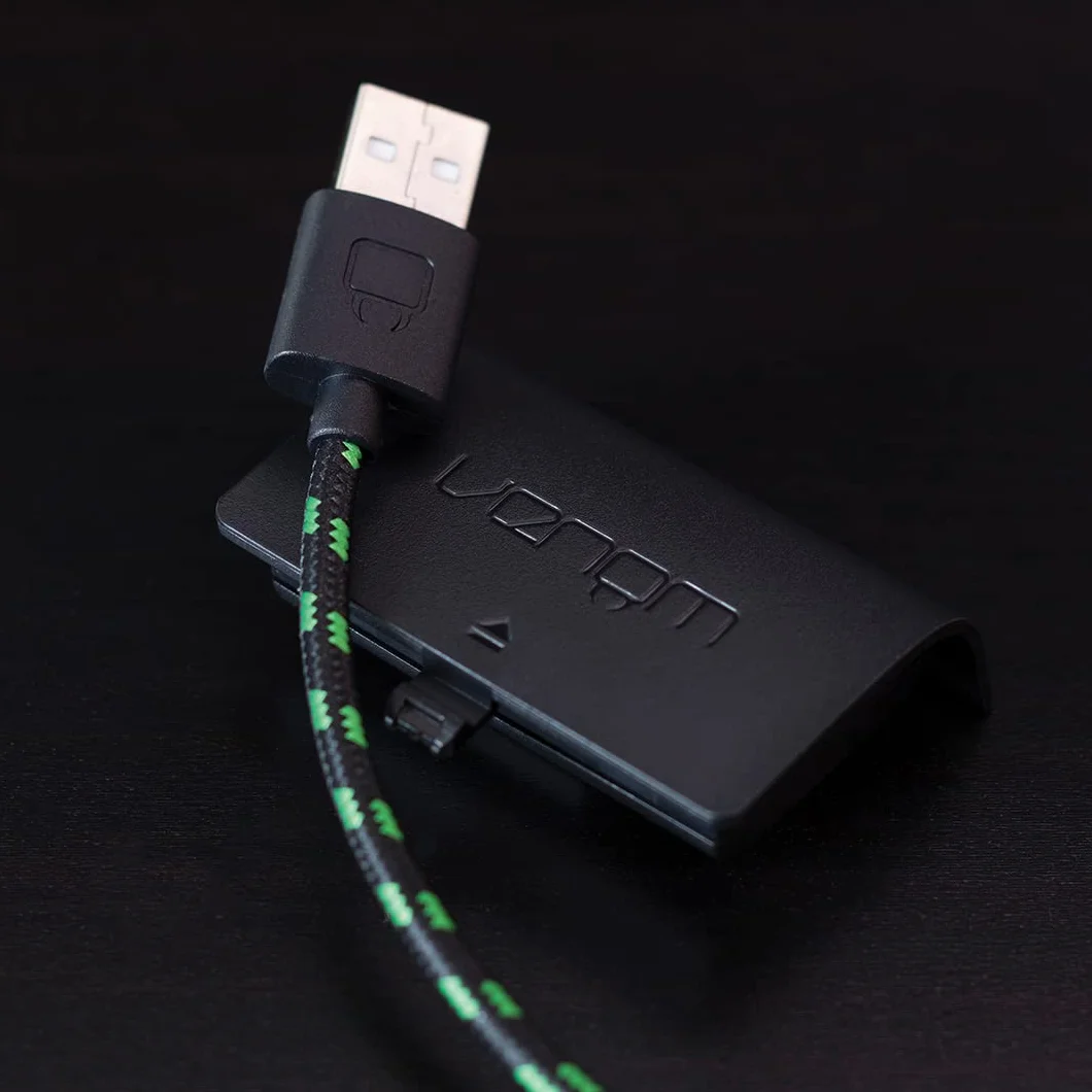 Venom High Capacity 1100mAh Rechargeable Battery Twin Pack - Black (Xbox Series X & S/Xbox One)