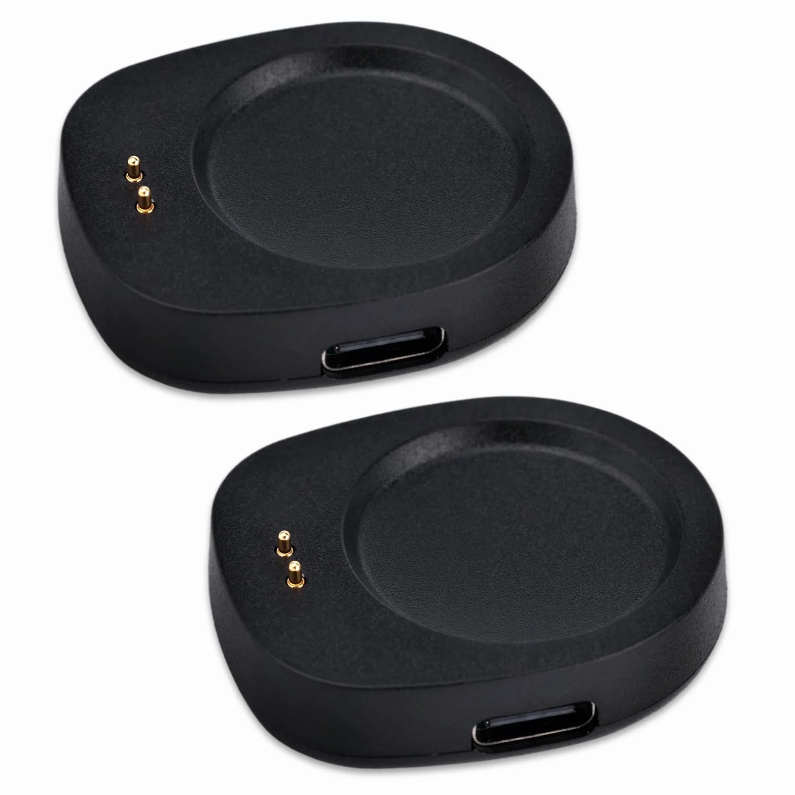 2 Sztuki Adapterów USB-C do Ładowania, Kompaktowy Magnetyczny Adapter Ładowania Smartwatchy Stacja Bazowa Zamienna do Amazfit Balance 2 T-Rex 3 Helio Strap Balance
