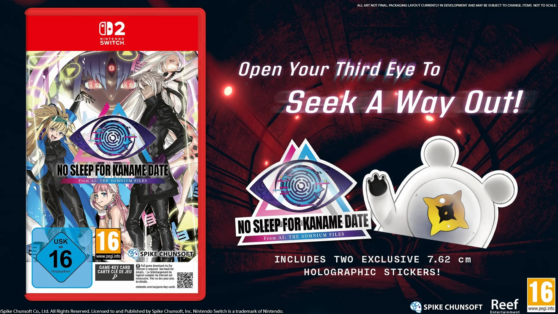 No Sleep For Kaname Date - AI: The Somnium Files Aiba Edition Switch 2