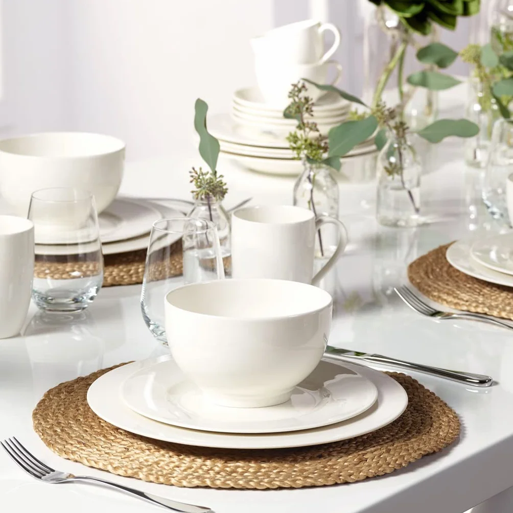 Villeroy & Boch Vivo Basic biała płytka do sałatek 22 cm