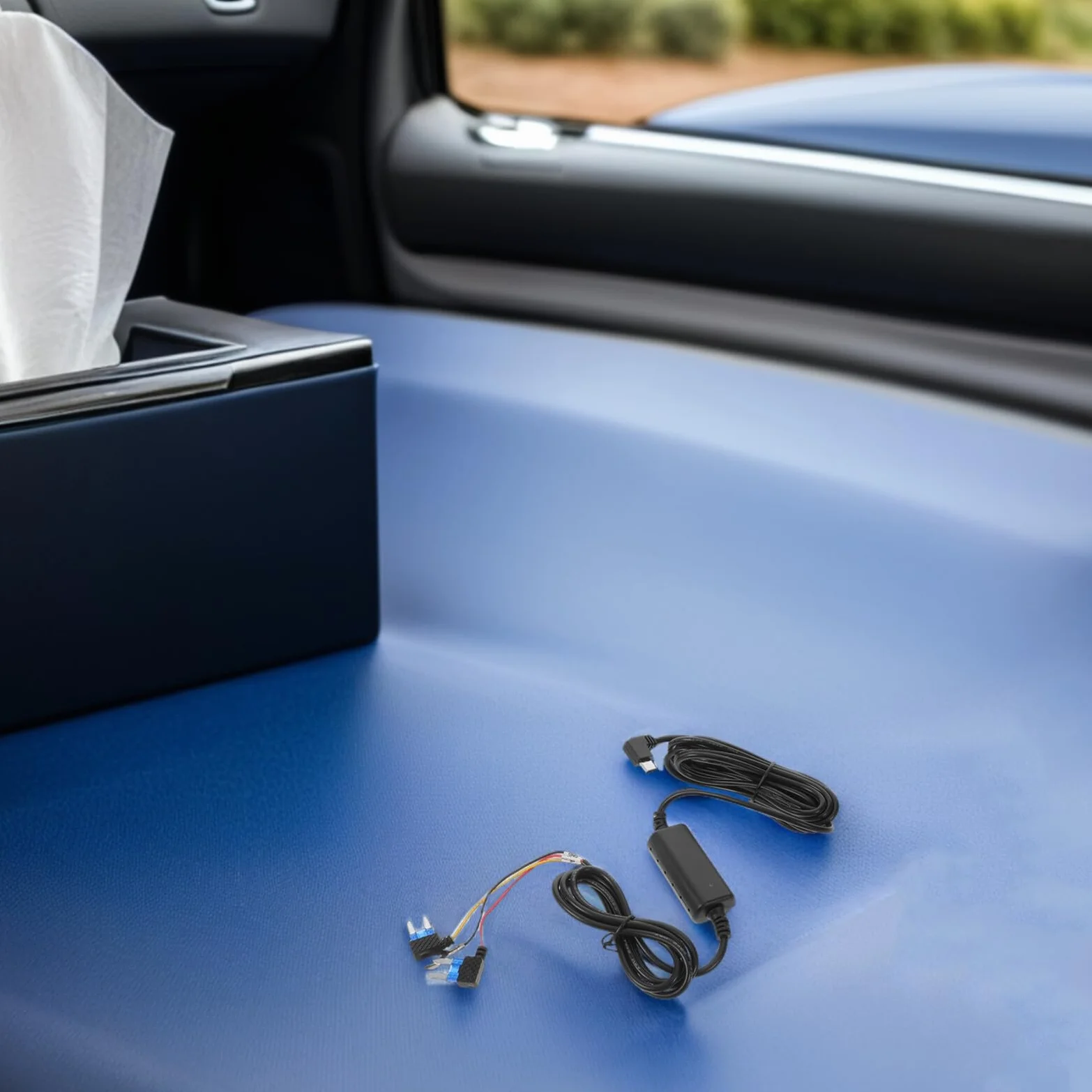 Okablowania Do Kamery Samochodowej Żyłowym Przewodem Acc Kabel Zasilający Usb-c Do Dashcam Stabilne Zasilanie i Ciągłe Nagrywanie Kompatybilny z Większością Pojazdów
