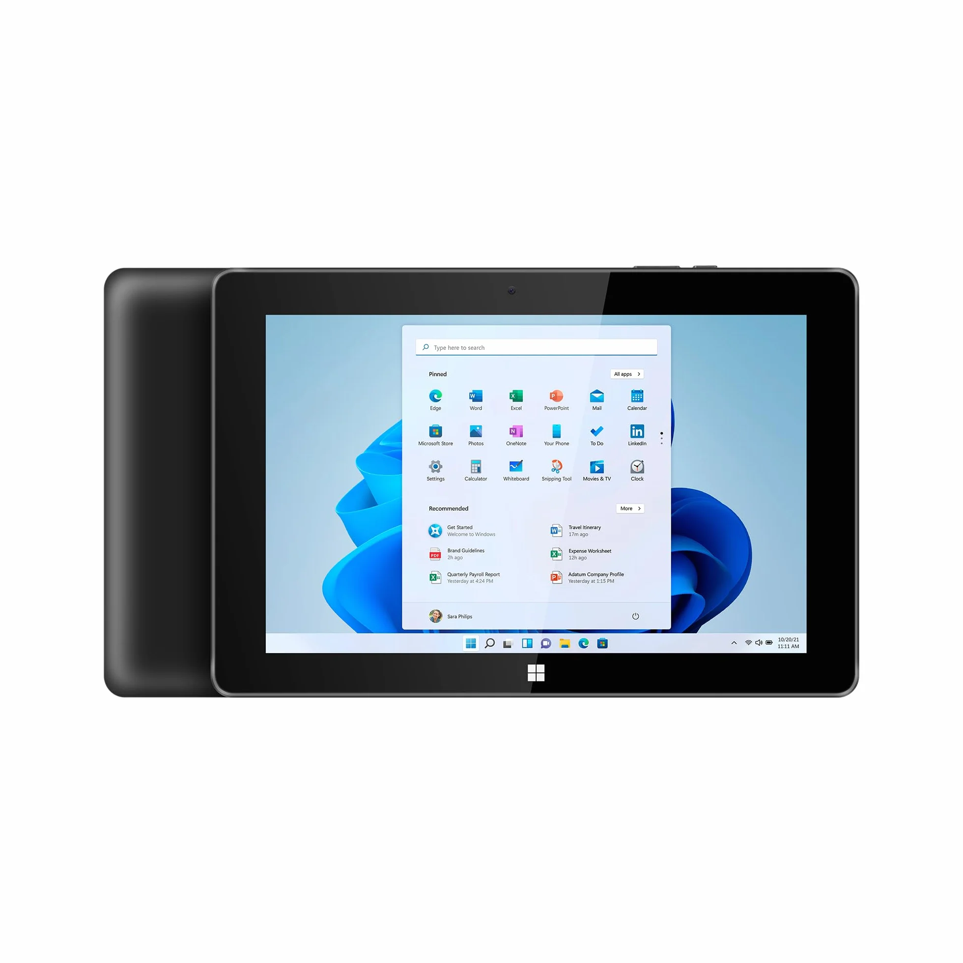 Krüger&Matz Tablet 2in1 EDGE 1089 Przekątna 10,1" USB3.0 HDMI 8/256 GB Windows 11 Pro KM1089S.1