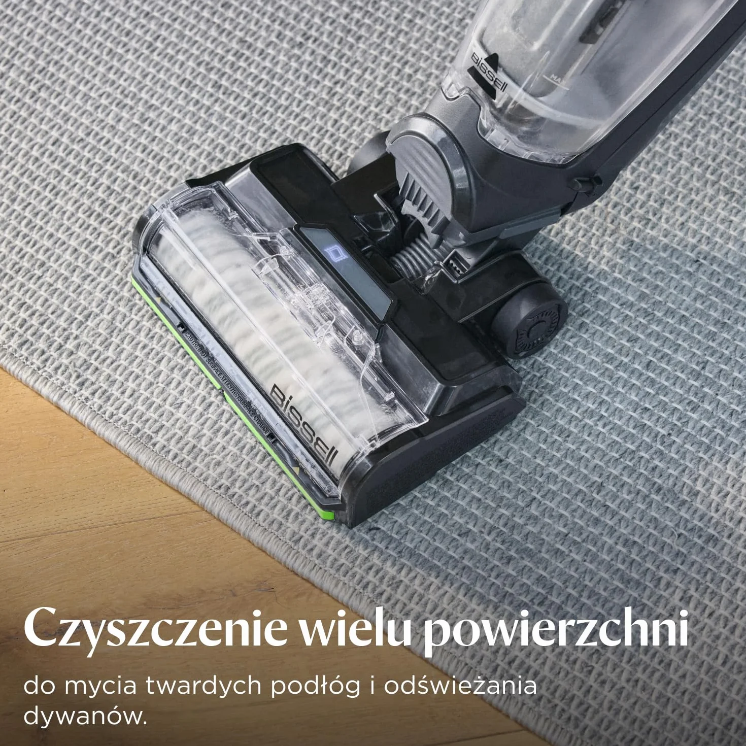 BISSELL CrossWave HydroSteam PET 3517N Odkurzacz Piorący na Mokro Sucho z Parą
