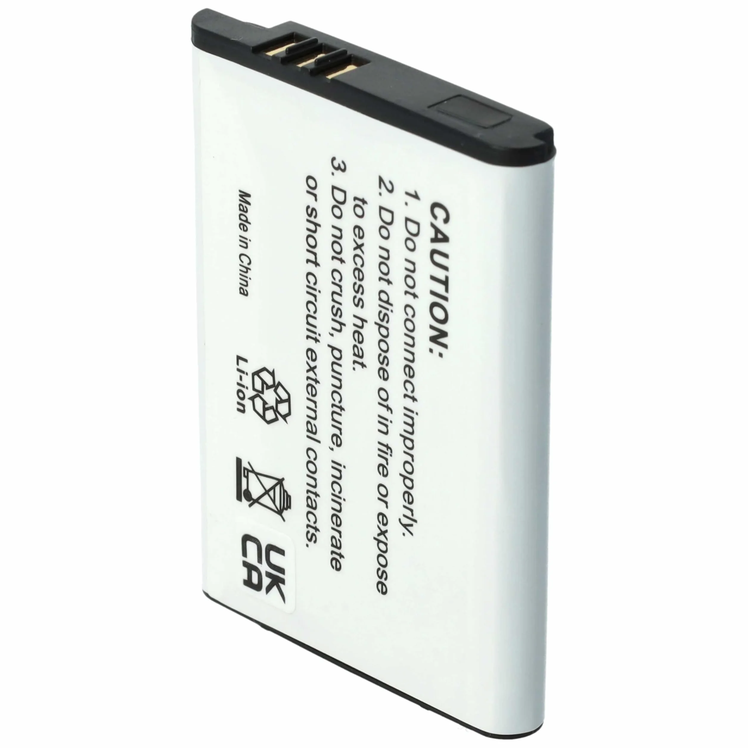 vhbw Akumulator kompatybilny z Nintendo 2DS, 3DS, New 2DS (XL), Wii U Pro i Switch Pro Controller - Zastępczy dla CTR-003 (Li-Ion, 1300mAh, 3,7V) Akumulator zewnętrzny