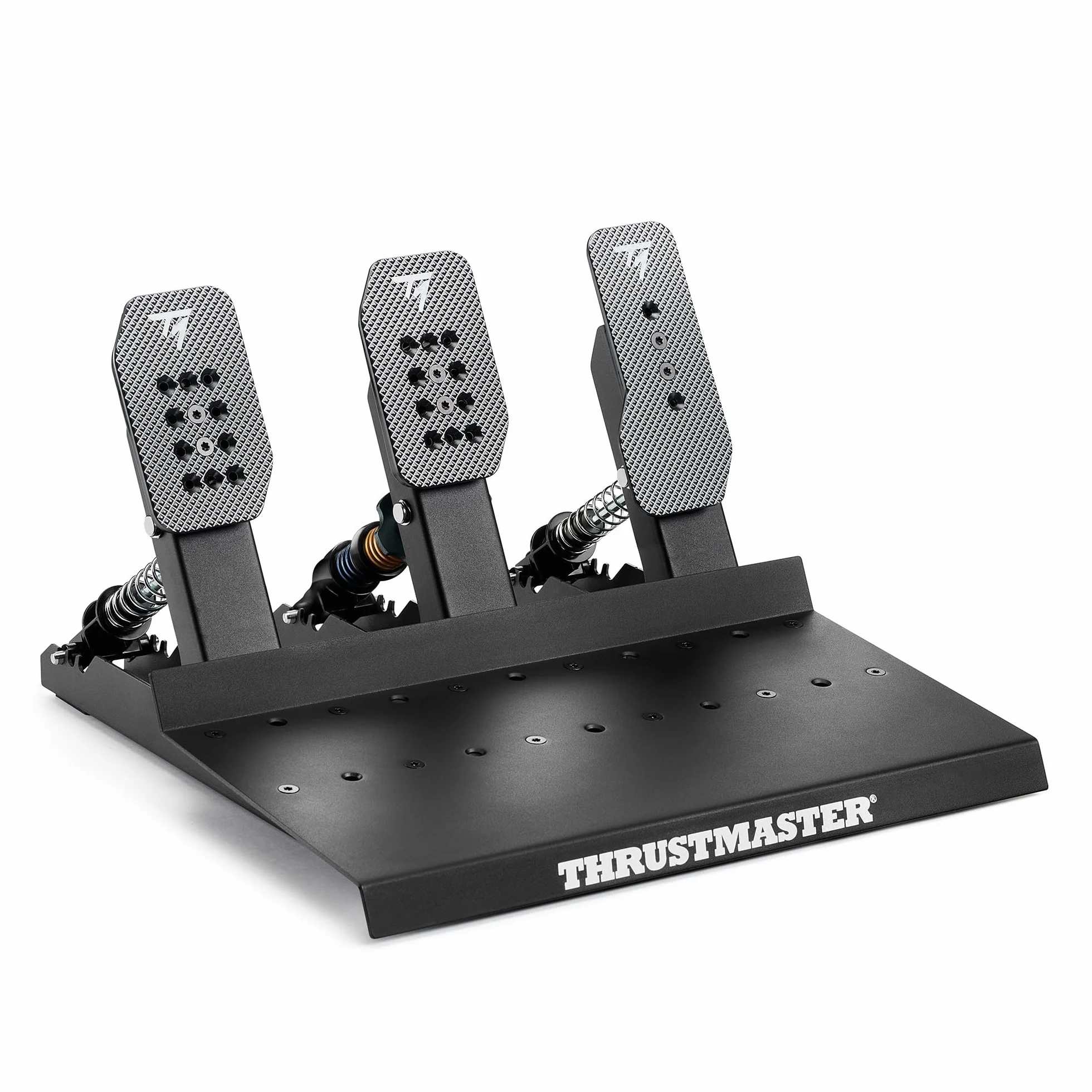 Thrustmaster Raceline Pedals III LC — Zestaw 3 Pedałów do Symulacji Wyścigowych z Pedałem Hamulca Wyposażonym w Czujnik Load Cell (100 kg) — do PS5, PS4, Xbox Series, Xbox One, PC