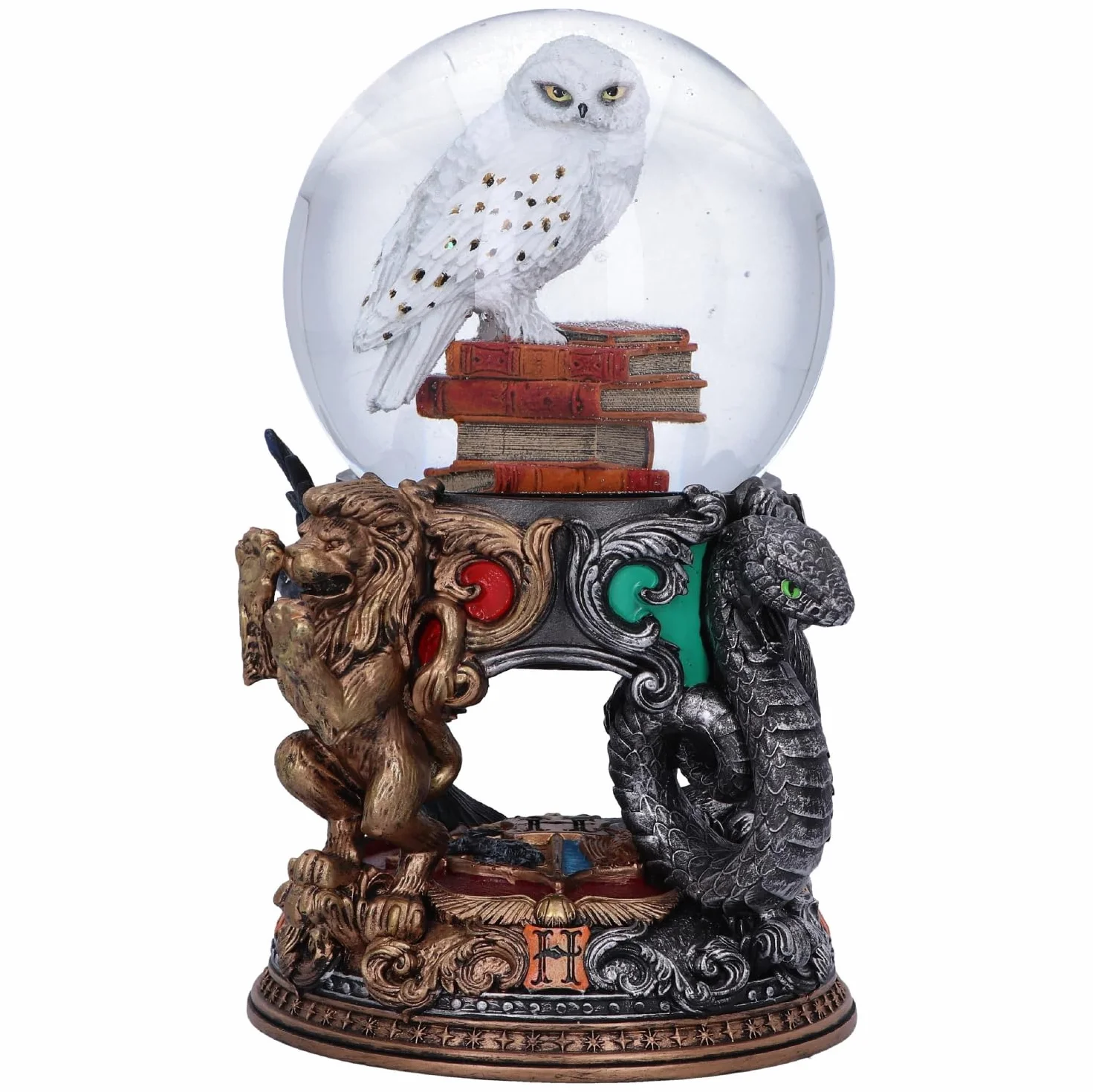 Nemesis Now Oficjalnie licencjonowana kula śnieżna Hedwig Harry Potter, wielokolorowa, 18,5 cm