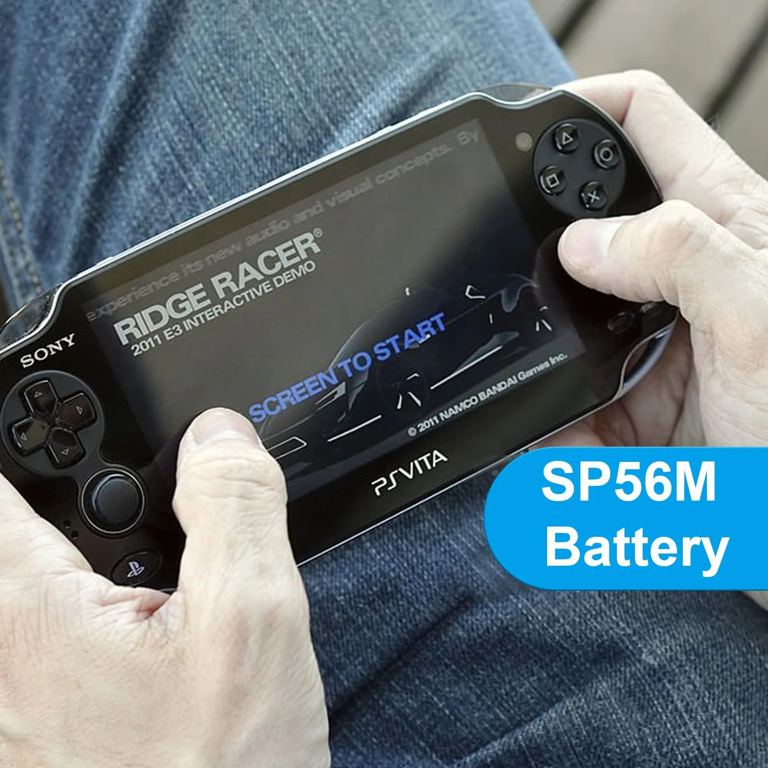 SP65M Akumulator do Playstation Vita, 3000 mAh, akumulator wewnętrzny do PS Vita PCH-1001 PCH-1101 1003 1103 PSV SP65M do gier z zestawem narzędzi naprawczych (nie pasuje do PS Vita PCH-2000)