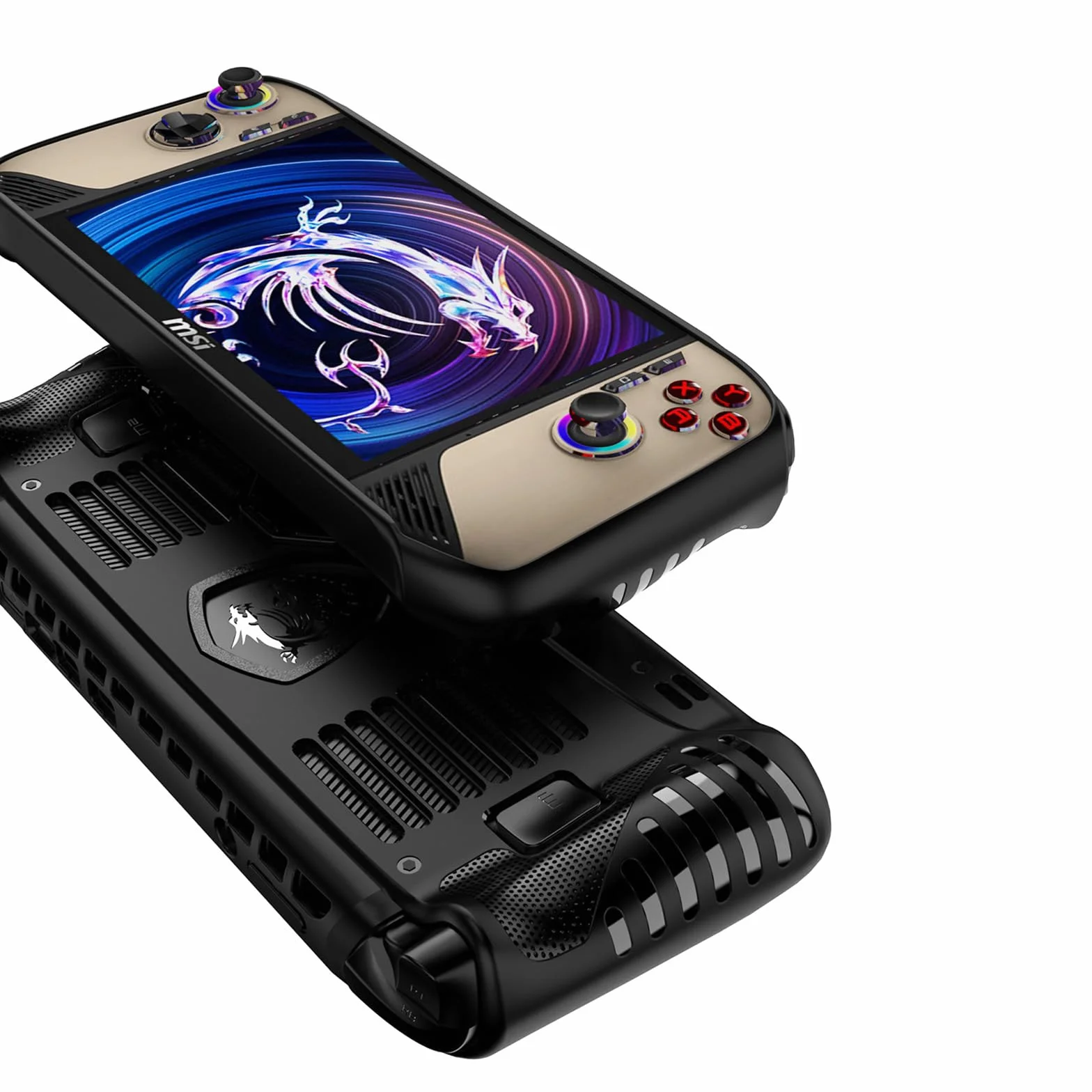 Etui Ochronne do MSI Claw 8 AI+ 2025, TPU Uchwyt z Podpórką, Czarny