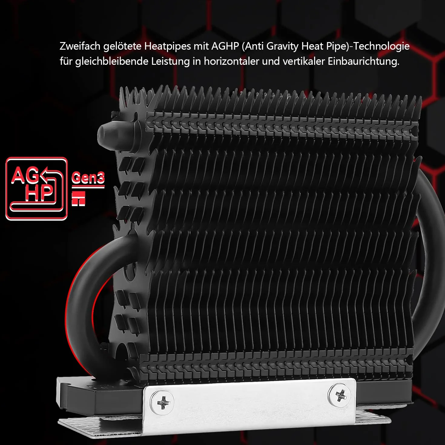 Thermalright-TR HR-09 2280 PRO BLACK SSD radiator, dwustronny radiator, z termiczną podkładką silikonową do komputera M.2 SSD i PC