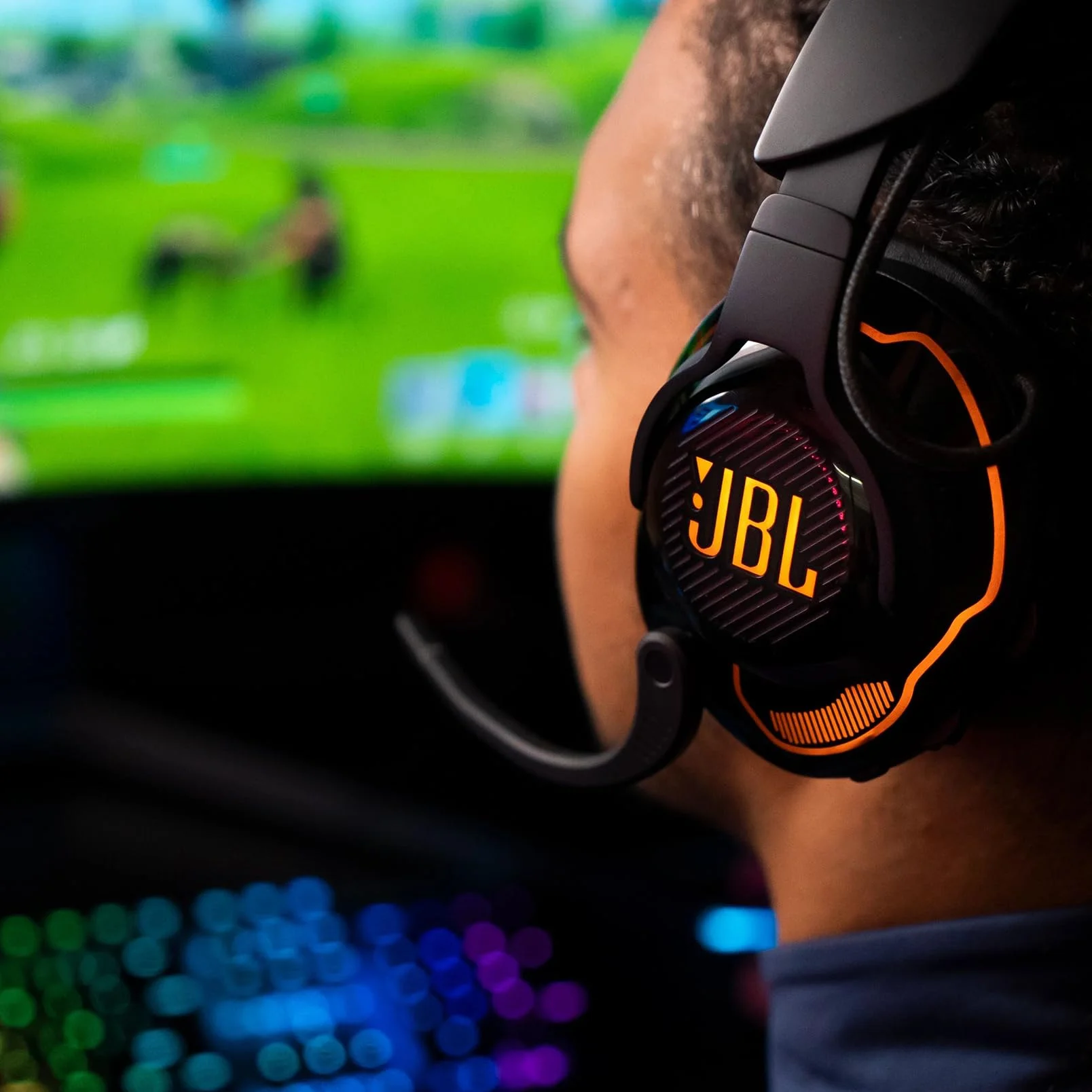 Jbl Quantum 910 JBLQ910WLBLK Słuchawki, Czarny, 39 h
