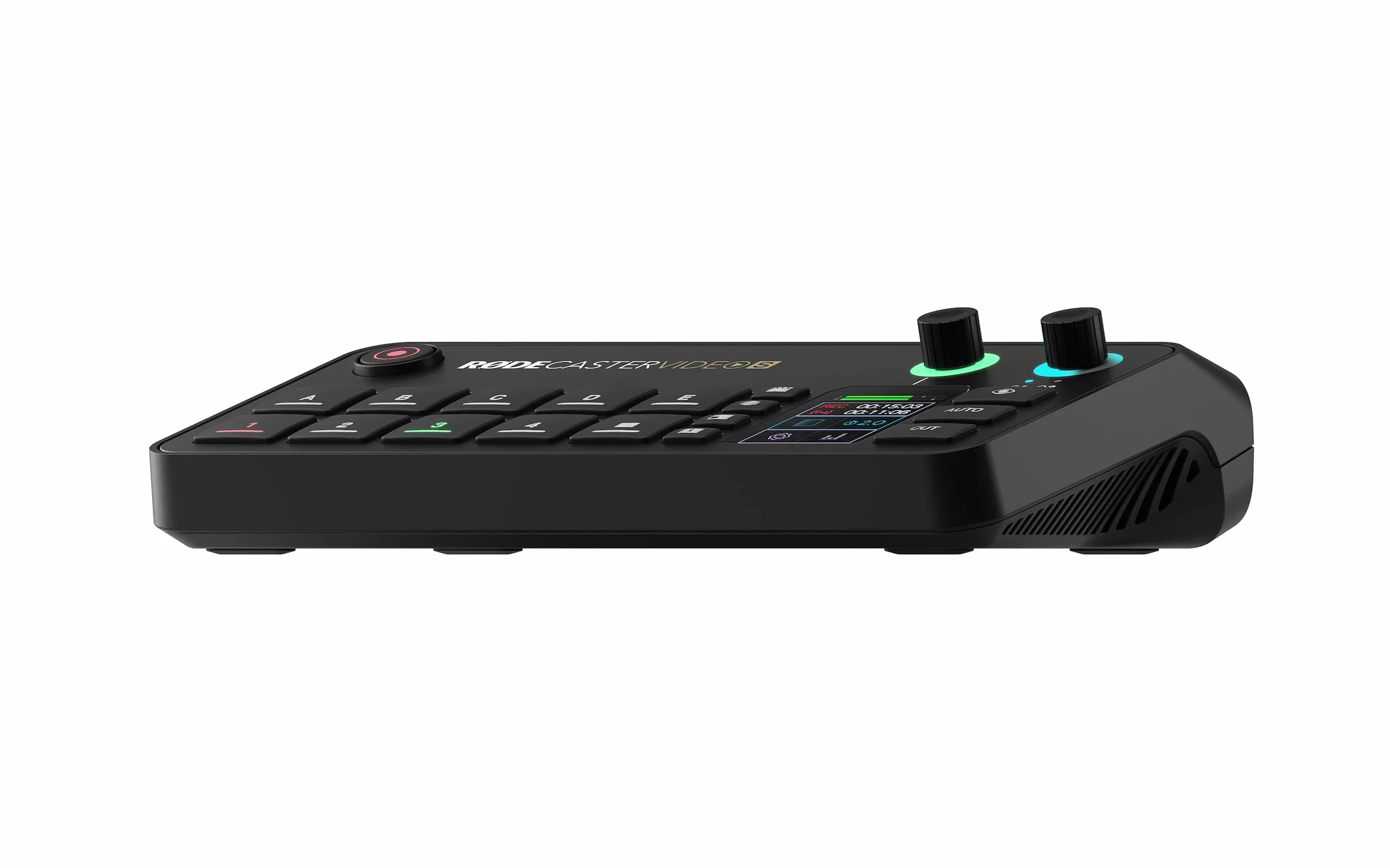 RØDE RØDECaster Video S – Przełącznik wideo podcastów i interfejs audio – Wielokamerowy, 4 x wejścia wideo (HDMI i USB), 1080p60, sceny z wielu źródeł