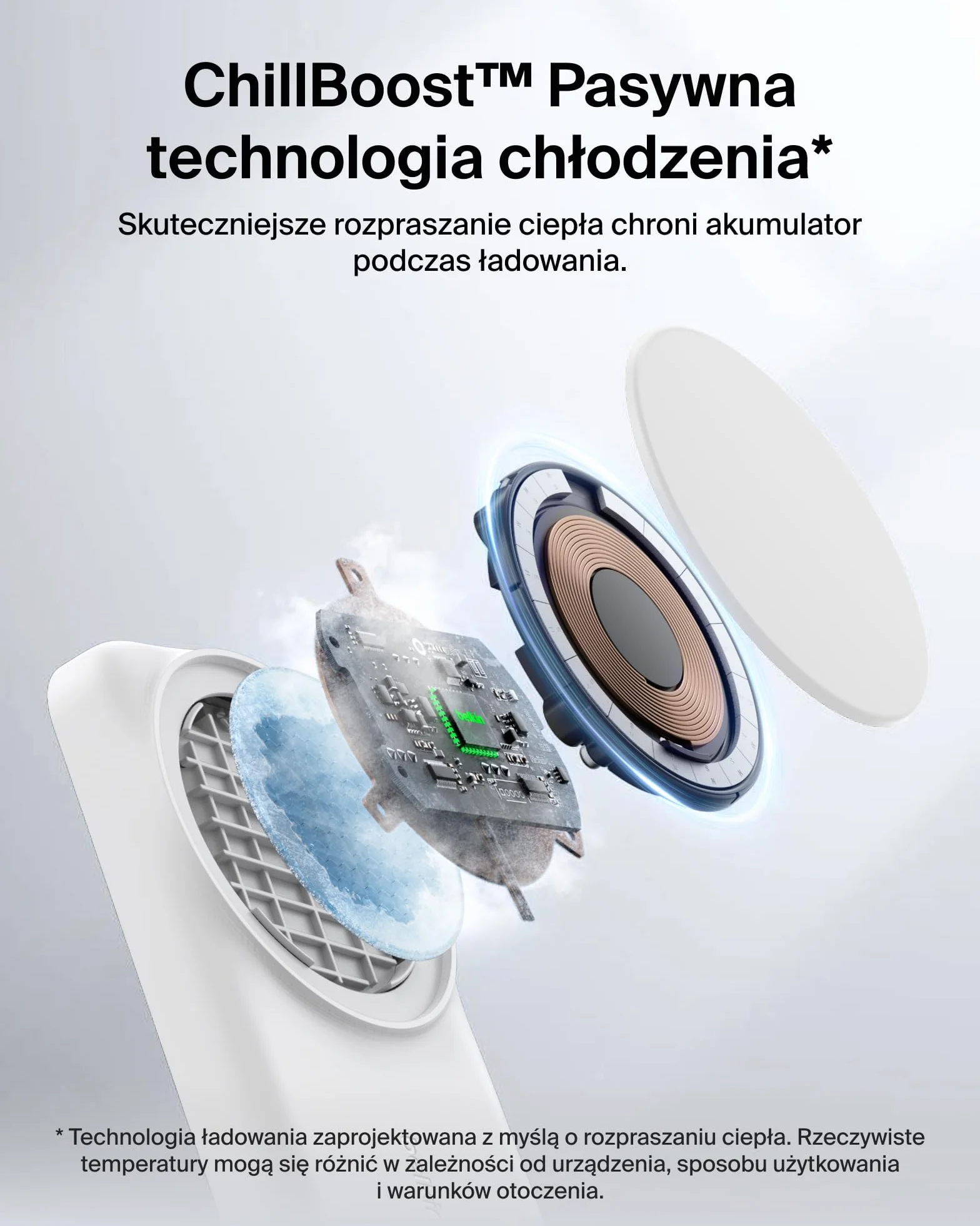 Belkin UltraCharge Qi2 Ładowarka Indukcyjna 3w1, 25W Bezprzewodowa Stacja Ładująca Zgodna z MagSafe do iPhone 16, Apple Watch, AirPods, Pixelsnap, Bezprzewodowa Ładowarka z Zasilaczem 45W, Biała