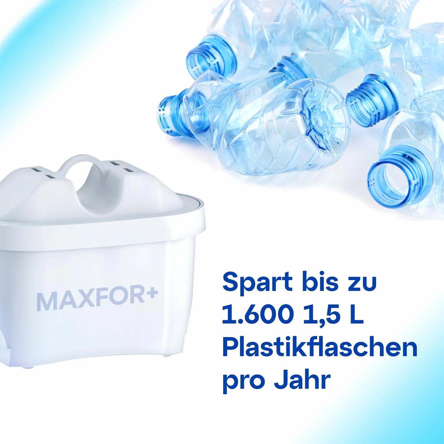 AQUAPHOR Filtr do wody Jasper czarny z 1 filtrem MaxFOR+ 2,8 l stołowy