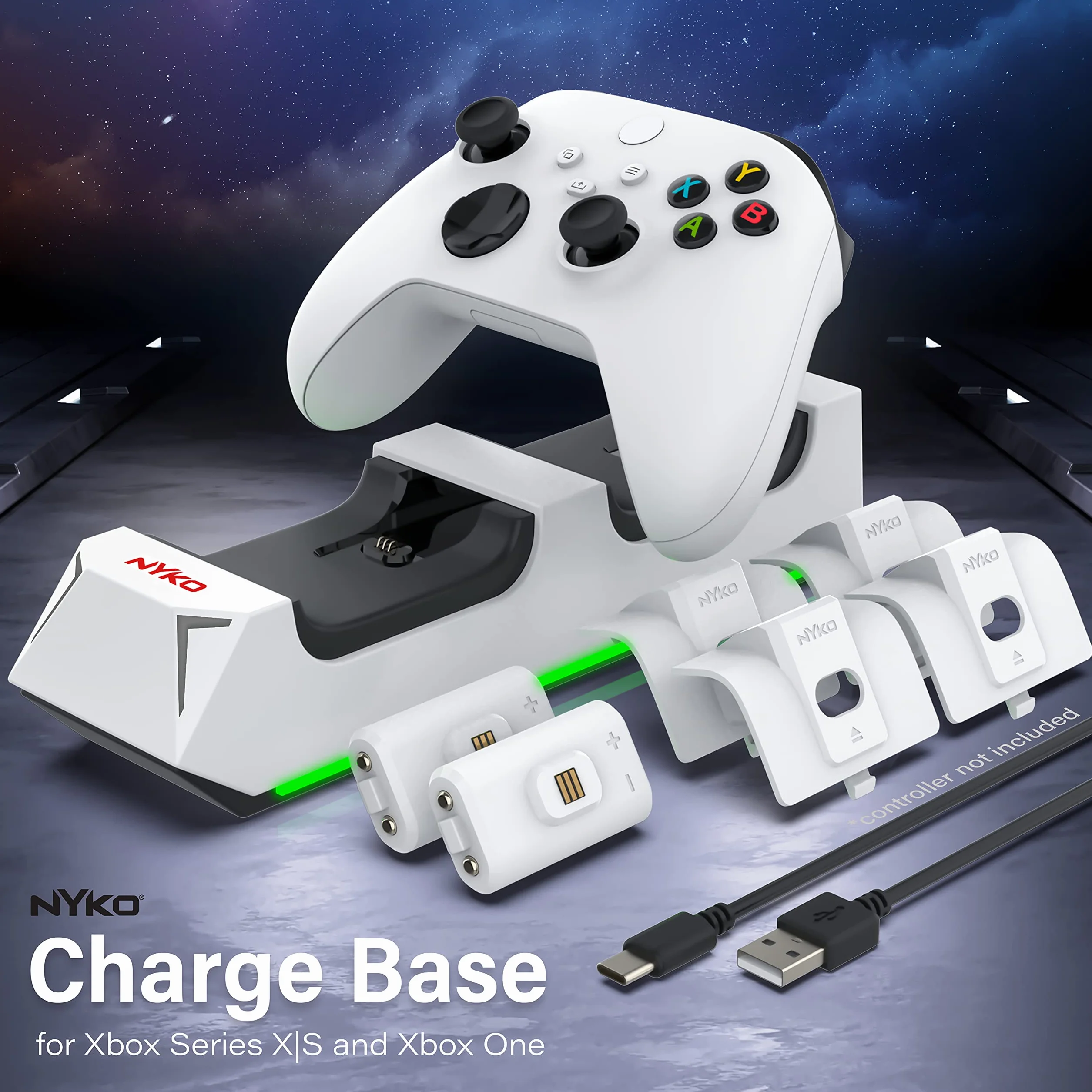 Nyko Stacja ładująca do Xbox One i Xbox Series X