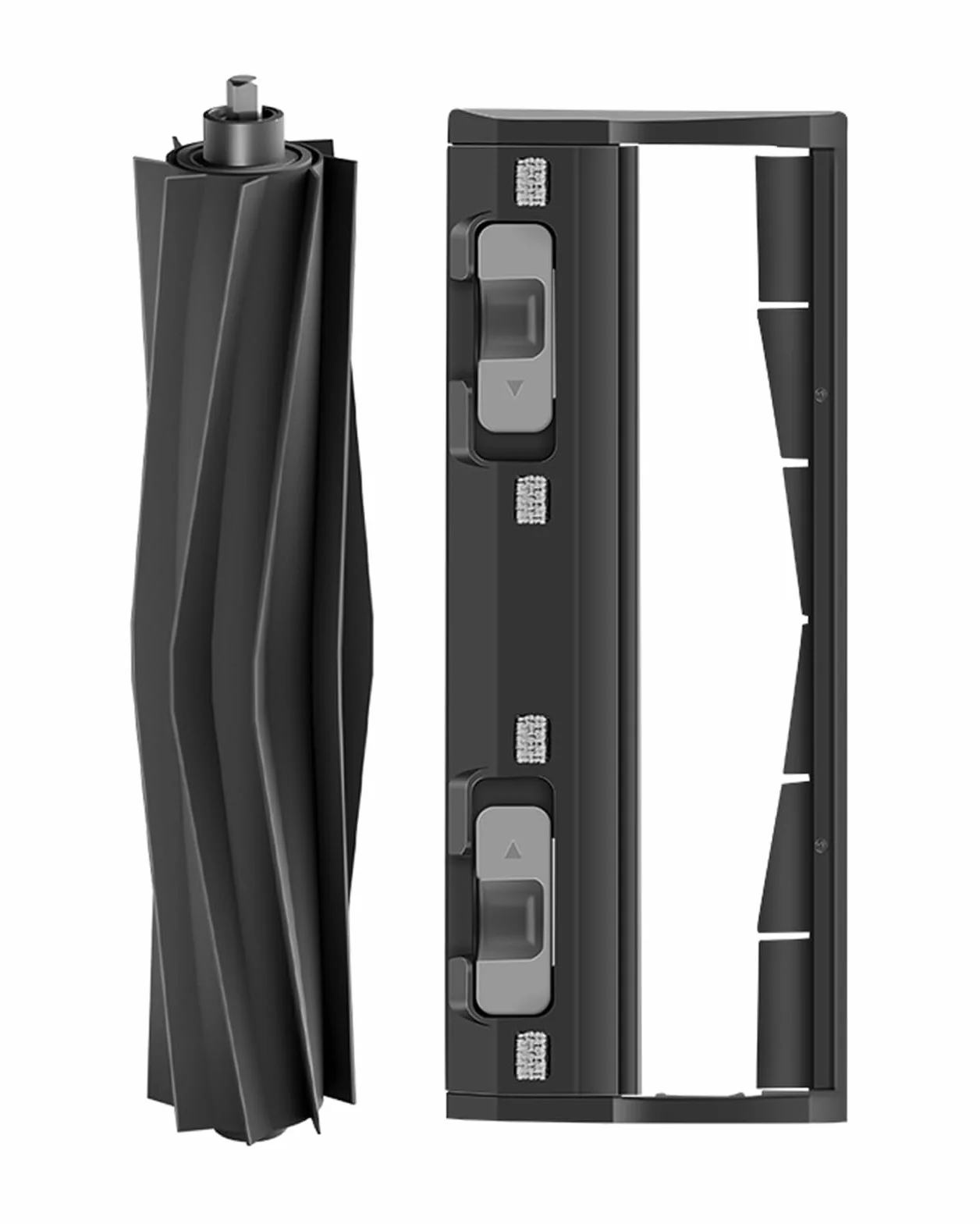 Ecovacs X1 X1e OZMO N10 N8 N5 T20 T10 T9 T8 T5 950 Omni Plus Turbo Pro szczotka gumowa główna pokrywa czarny