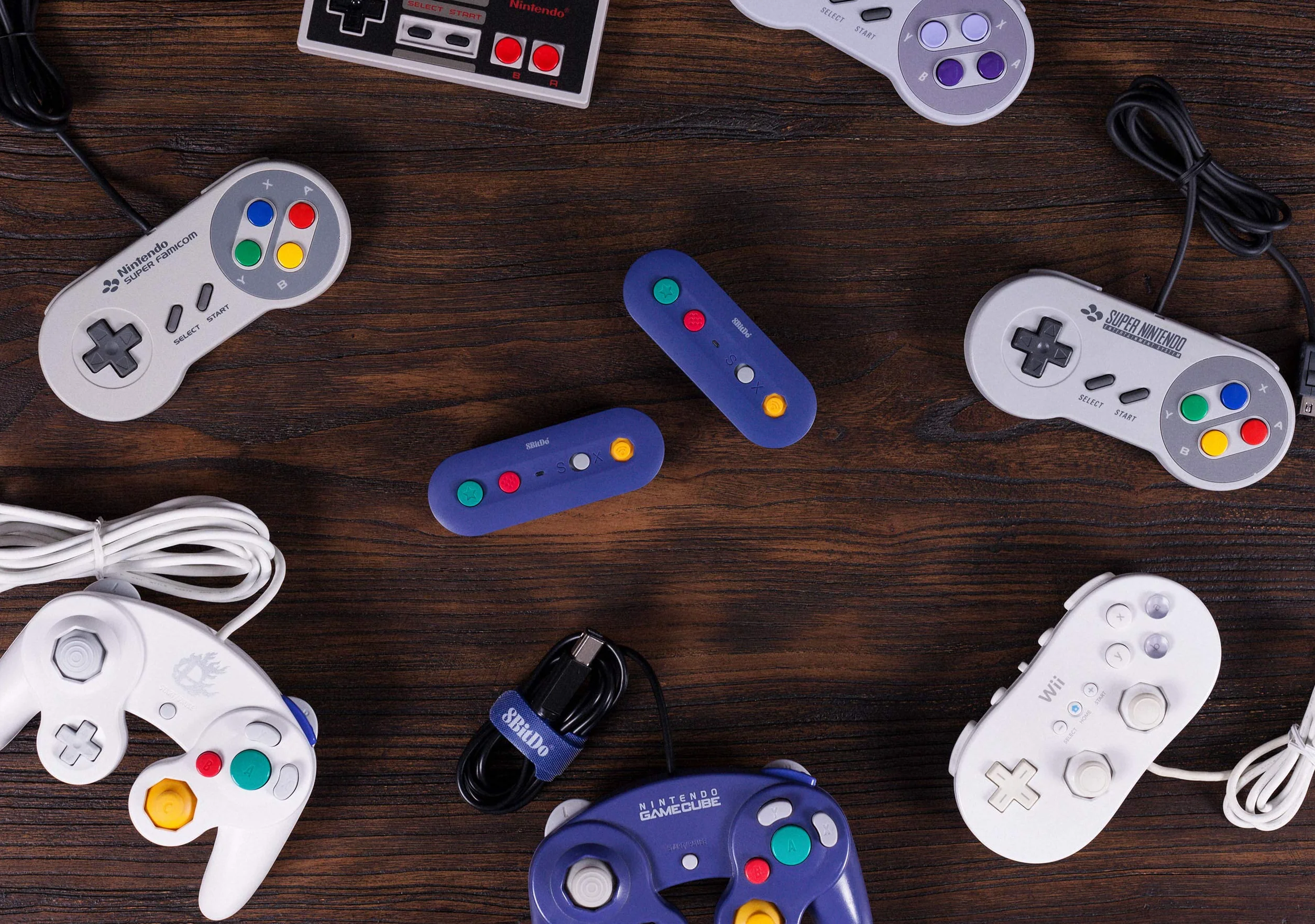 8BitDo G Bros. Wireless Adapter for Classic Nintendo Controllers /Switch
