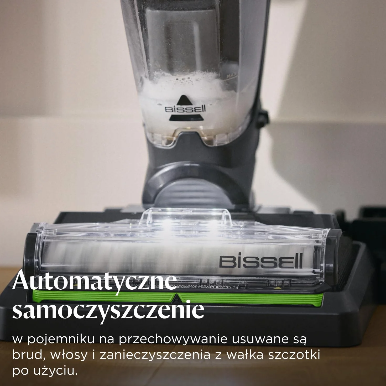 BISSELL CrossWave HydroSteam PET 3517N Odkurzacz Piorący na Mokro Sucho z Parą