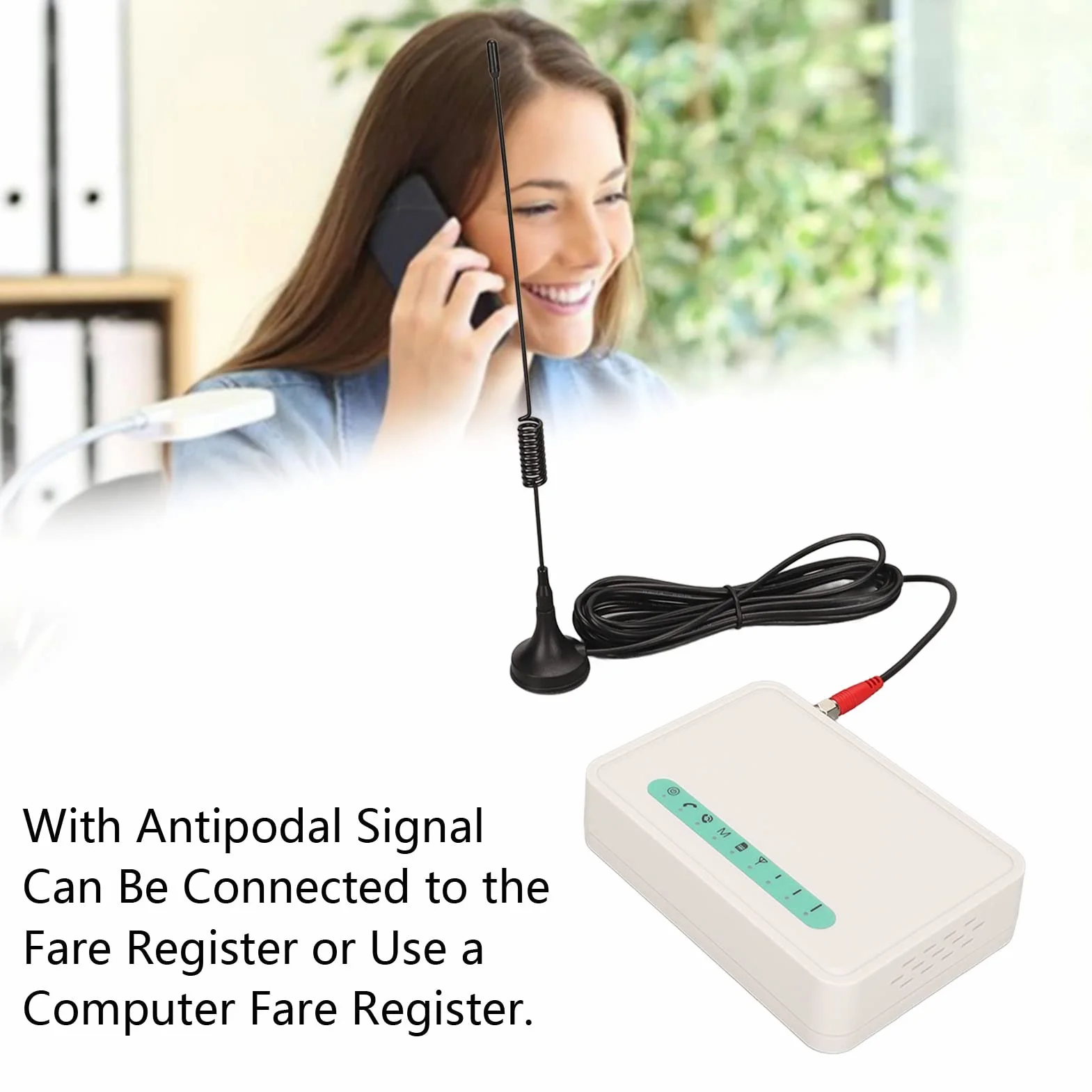 Naprawiono Terminal Bezprzewodowy GSM, 3G 4G LTE Quad Band GSM 850/900/1800/1900Mhz Desktop Wireless Terminal Dzwoniącego Dialer z LED Lights, do Telefonu Stacjonarnego, Alarm