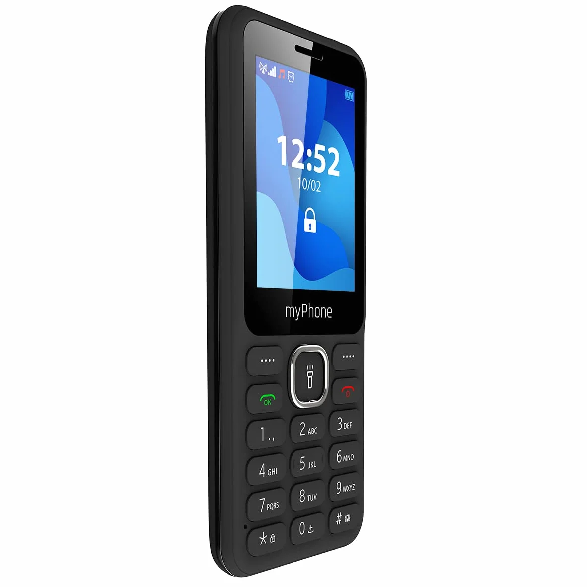 MP myPhone 6320 Telefon klasyczny, czarny