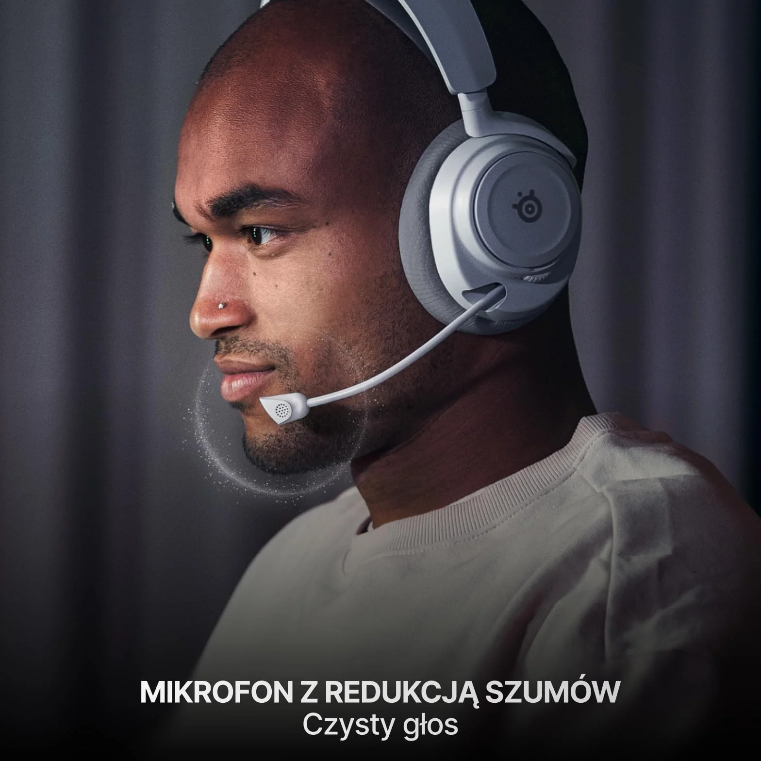 SteelSeries Arctis Nova 7X Wireless Gen 2 do gier -sterowanie aplikacją w czasie rzeczywistym - 50H + -przetworniki magnetyczne z magnesem neodymowym -miks 2,4 GHz/Bluetooth-Xbox,PS5,Switch 1/2,mobile