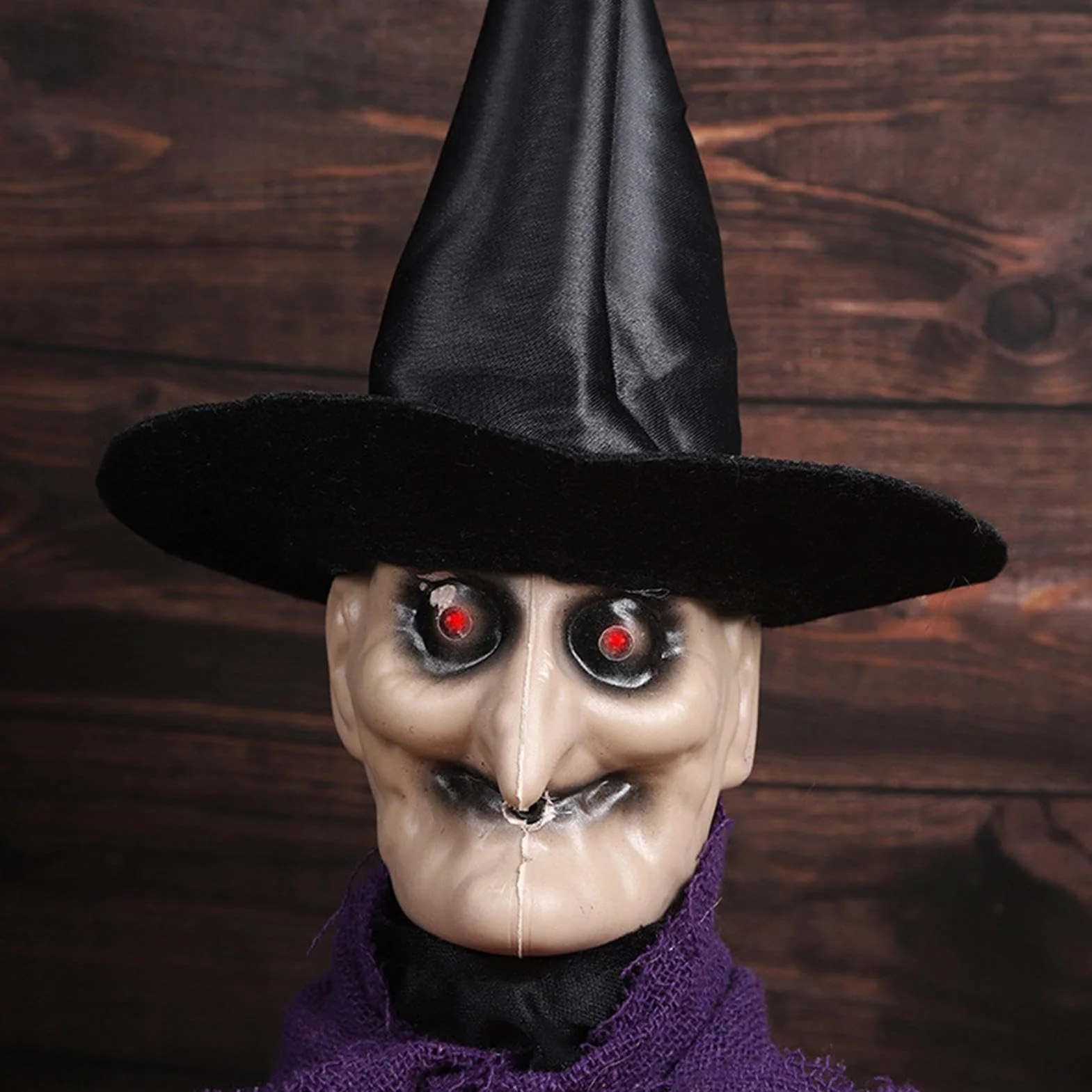 Halloween krzycząca miska cukierki z ruchomą górą dla nawiedzonego domu
