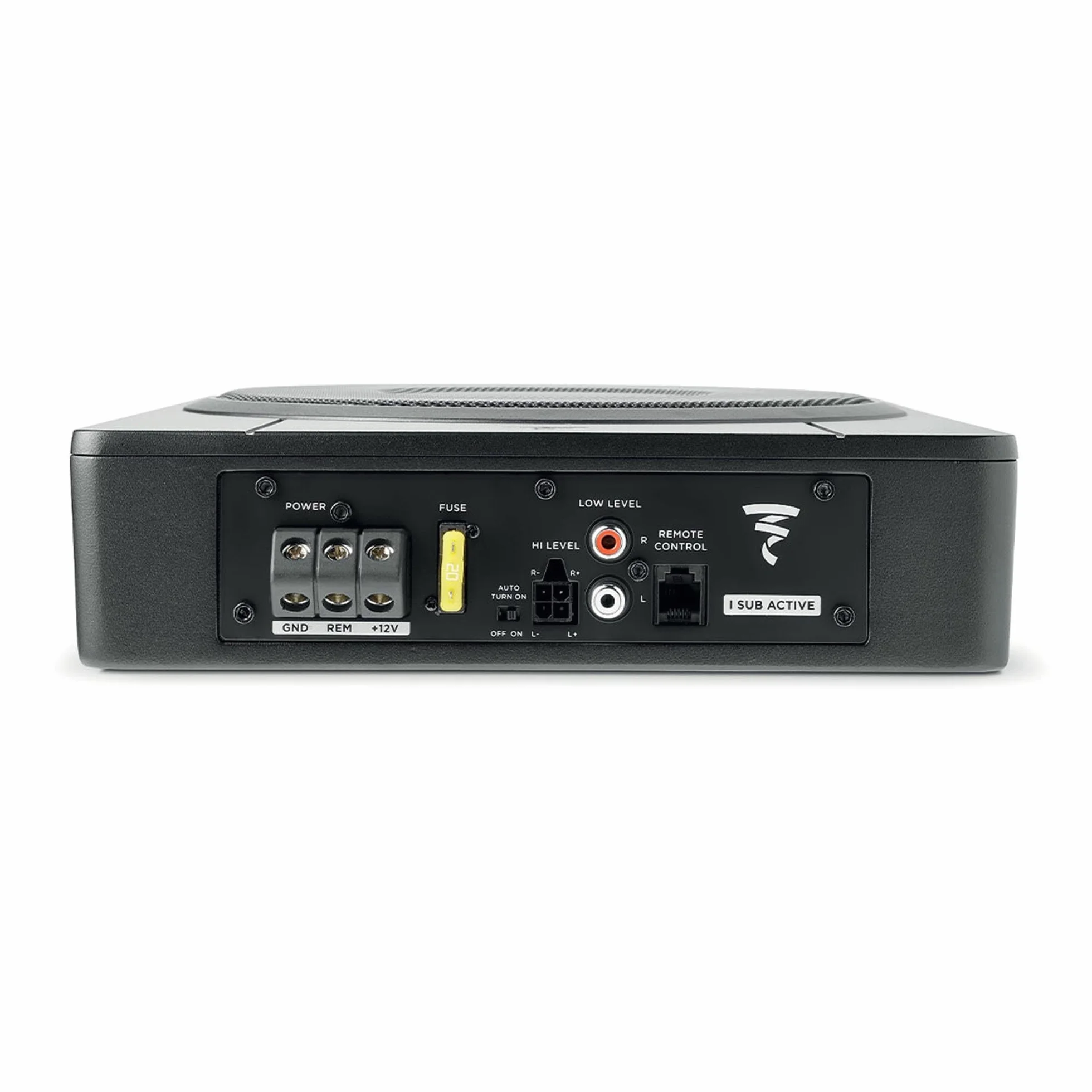 Focal ISUB-Active aktywny subwoofer pod siedzeniem 8" 20 cm płaski na fotel kierowcy fotel pasażera