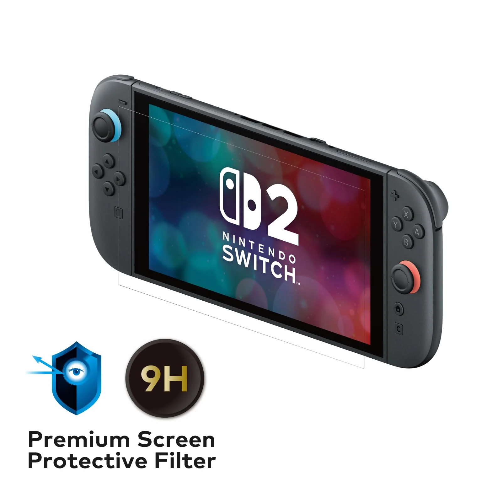 HORI Wysokiej jakości folia ochronna na ekran Nintendo Switch 2 – na oficjalnej licencji Nintendo