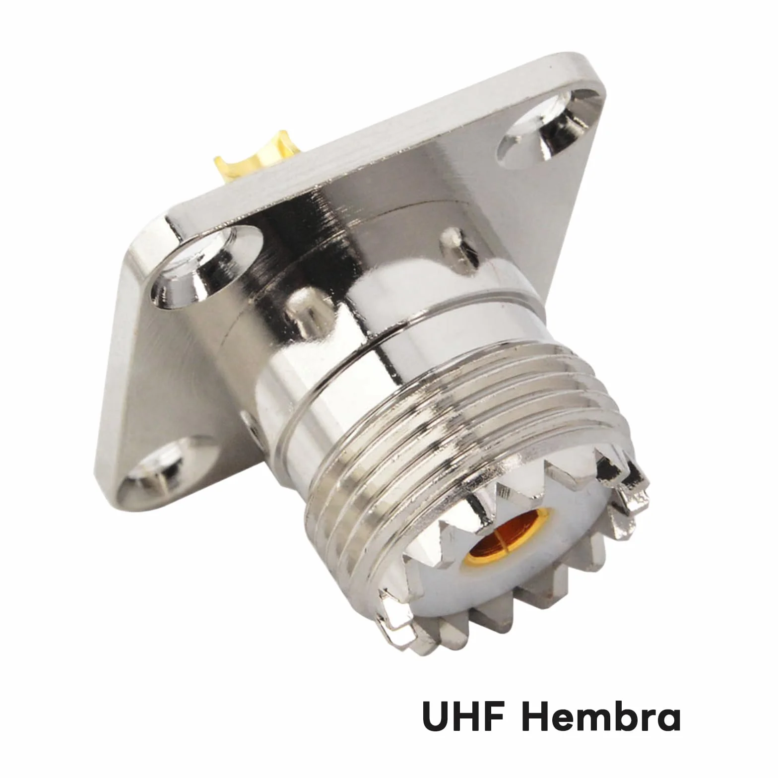UHF żeńska wtyczka SO239 4 otwory panel podwozie uchwyt kołnierz lutowniczy RF koncentryczny adapter złącza koncentrycznego do PL259 wtyczka męska zestaw 2