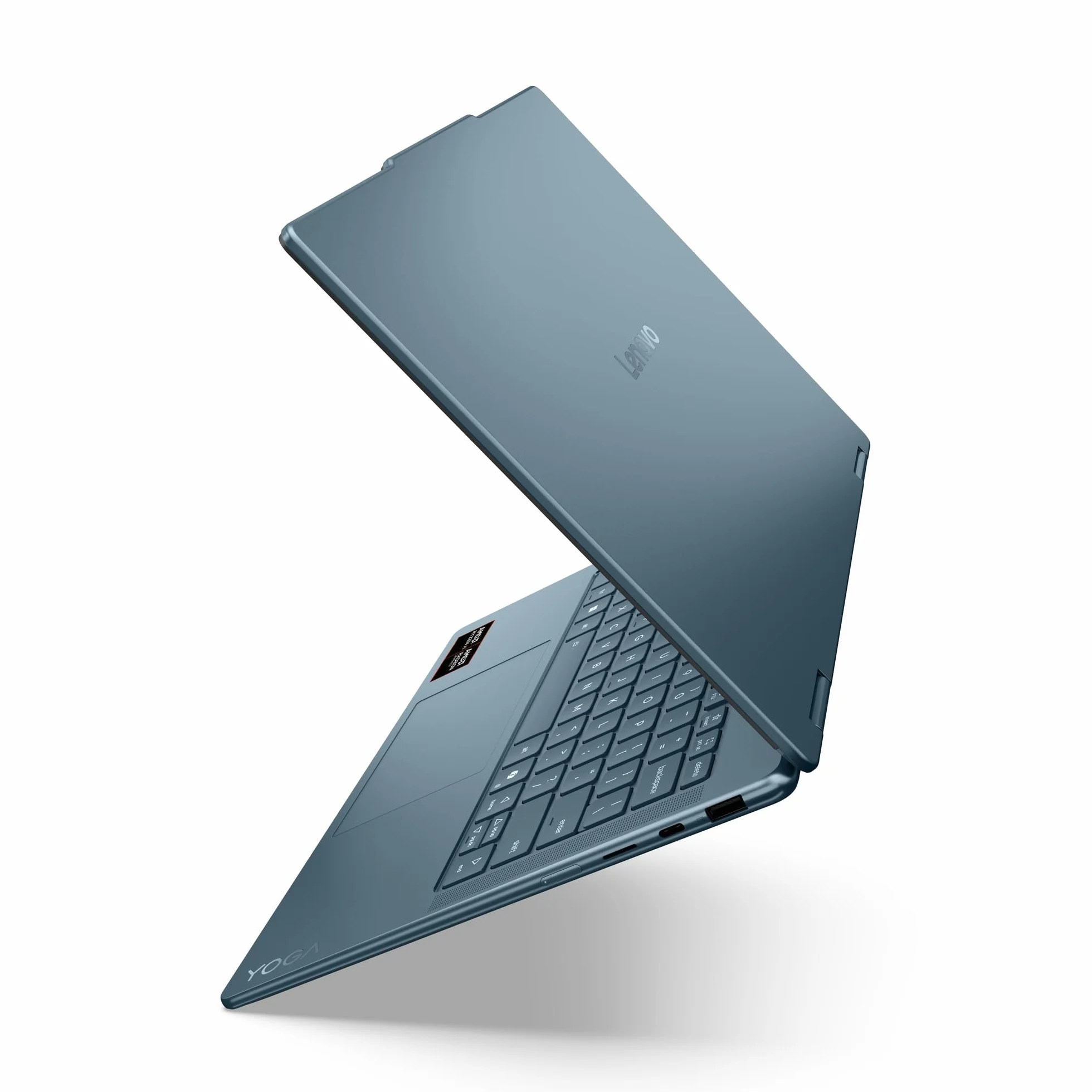 Lenovo Yoga 7 laptop 2 w 1, Copilot+, 14" WUXGA OLED, AMD Ryzen AI 7, 16 GB RAM, 512 GB SSD, AMD Radeon 860M, Win11, QWERTZ, Tidal Teal, 3 miesiące Premium Care, w zestawie etui dostępne wyłącznie w