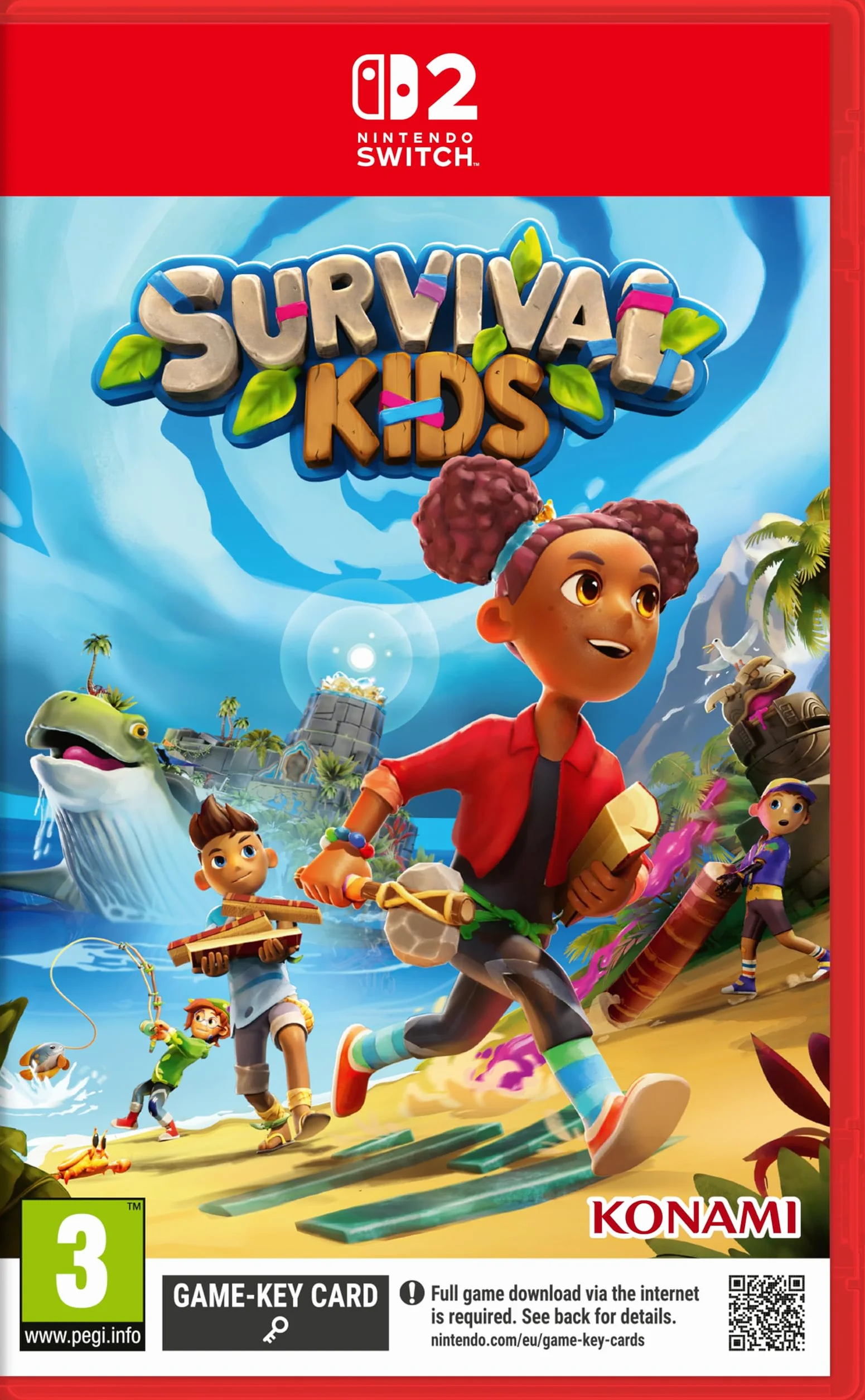Survival Kids Nintendo Switch 2 Key Card