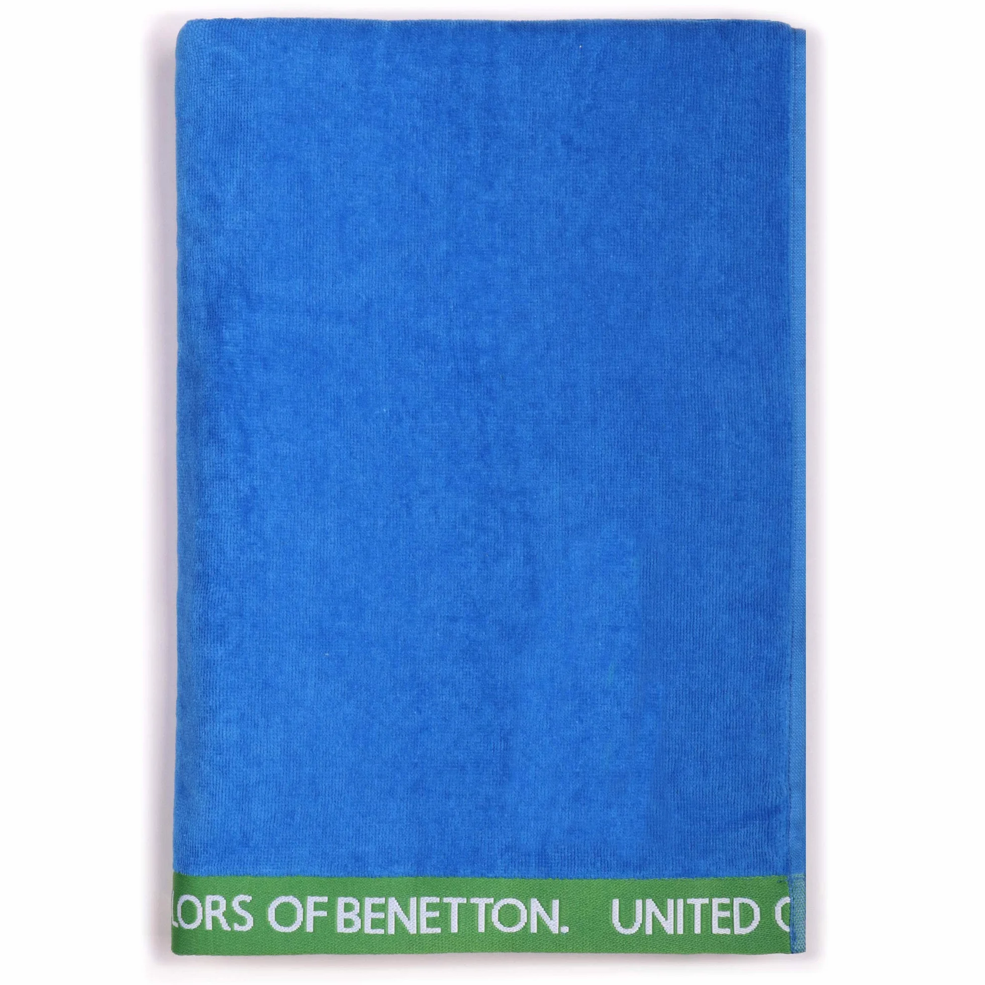 UNITED COLORS OF BENETTON. Colors of Benetton – ręcznik plażowy 90 x 160 cm 380 g/m² 100% bawełna niebieski Casa Benetton BE044 90 x 160 cm