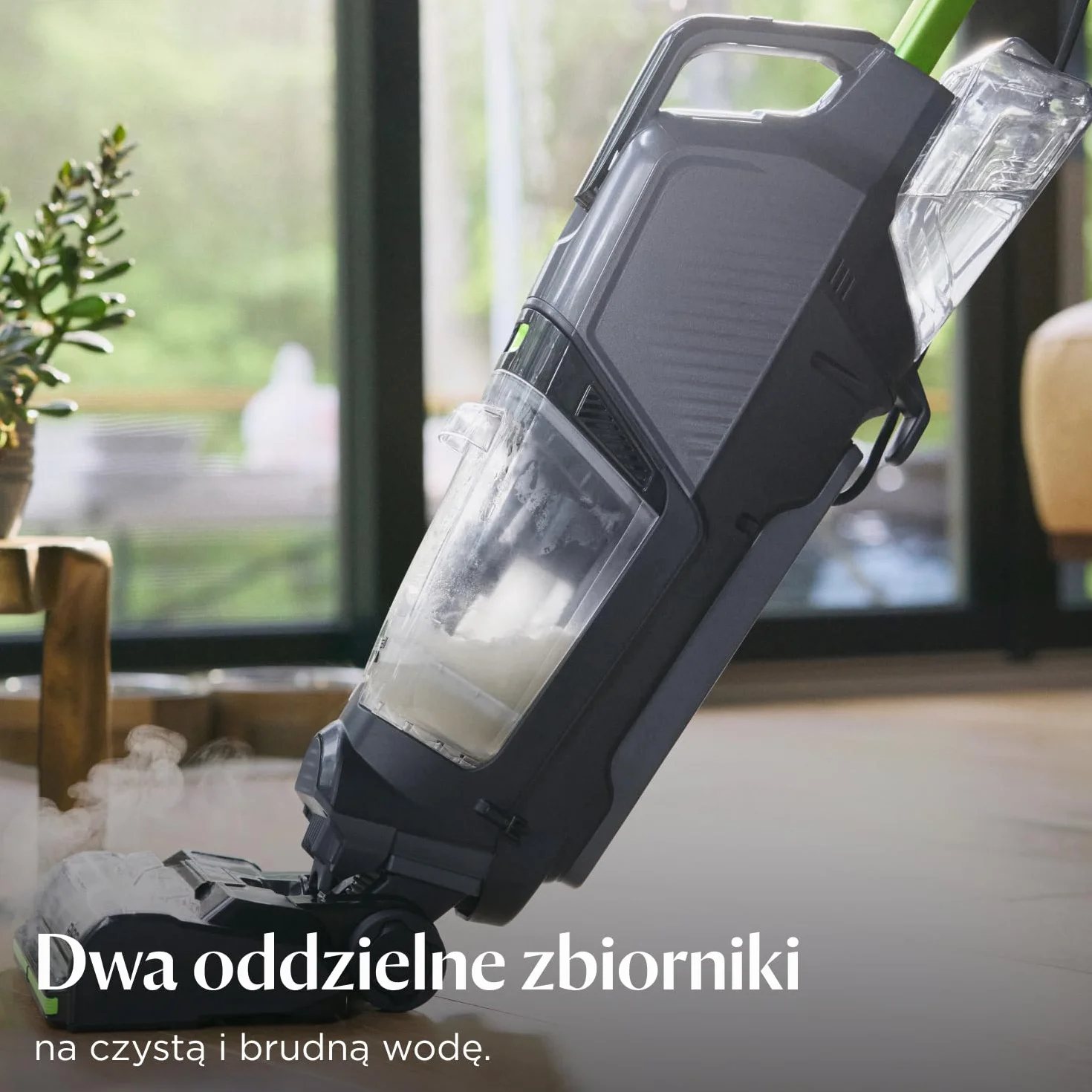BISSELL CrossWave HydroSteam PET 3517N Odkurzacz Piorący na Mokro Sucho z Parą