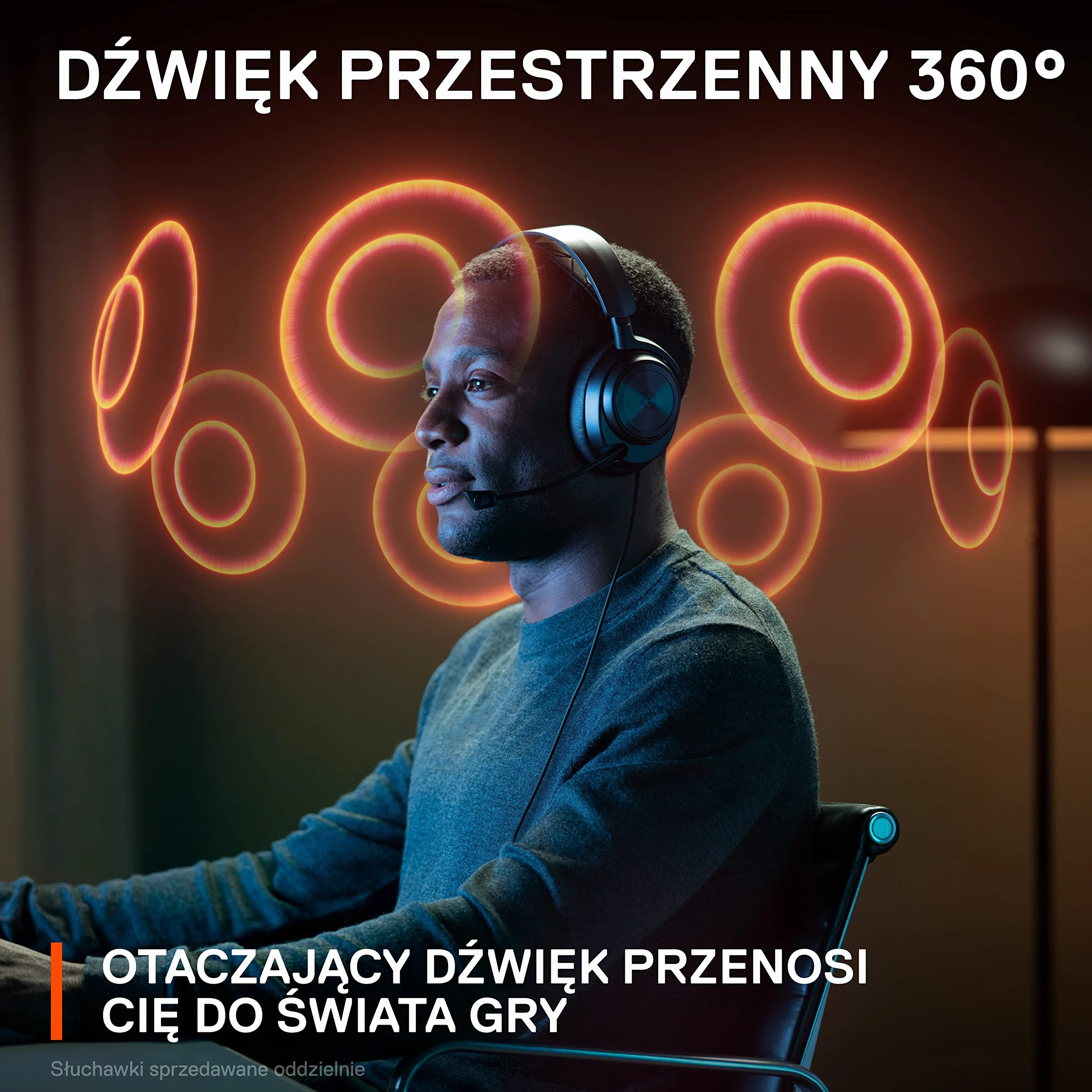 SteelSeries 60263 GameDAC Gen 2 (Xbox) wzmacniacz audio Hi-Res - ESS Sabre Quad-DAC - redukcja szumów AI - dźwięk przestrzenny 360° - certyfikat Hi-Res - PC, Xbox, PS5, PS4, czarny