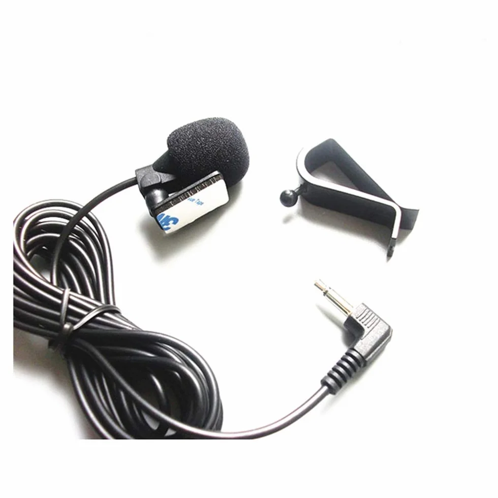 2.5mm microphone samochodowa nawigacja DVD, zestaw mikrofonu Bluetooth, zamiennik dla numeru części:(wtyczka 2,5 mm)
