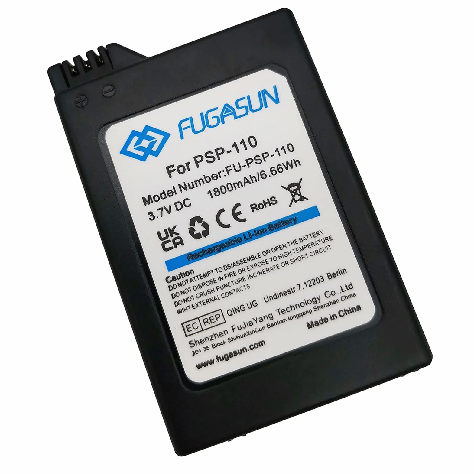 1 sztuka 1800 mAh PSP 110 akumulator PSP-110 do Sony PlayStation PSP1000 1000G1 1004 1006 (1 sztuka baterii)