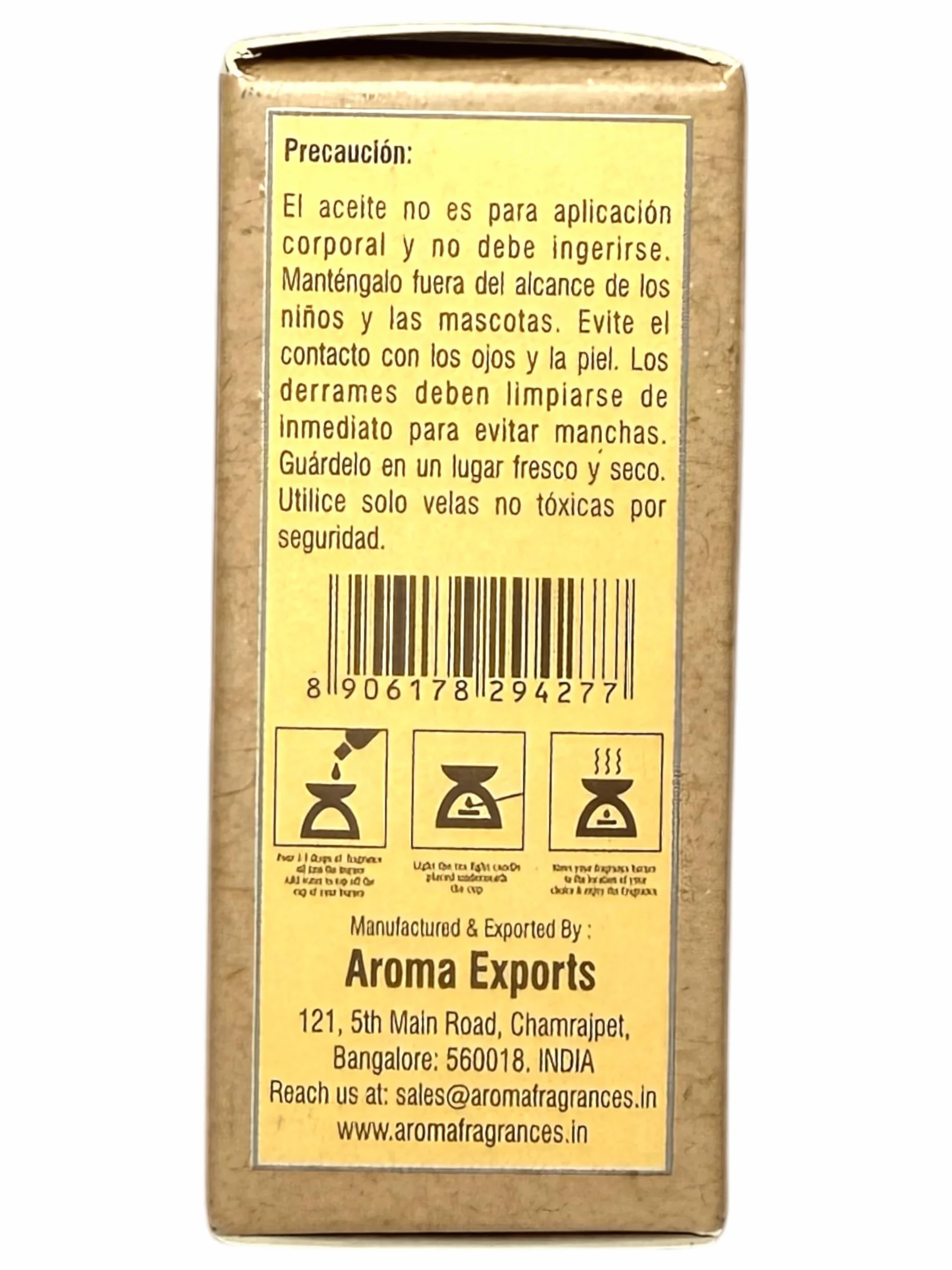 Olejek zapachowy Biały Szałwia Zapachy Zapachowe 10ml. - HOSTENATURA