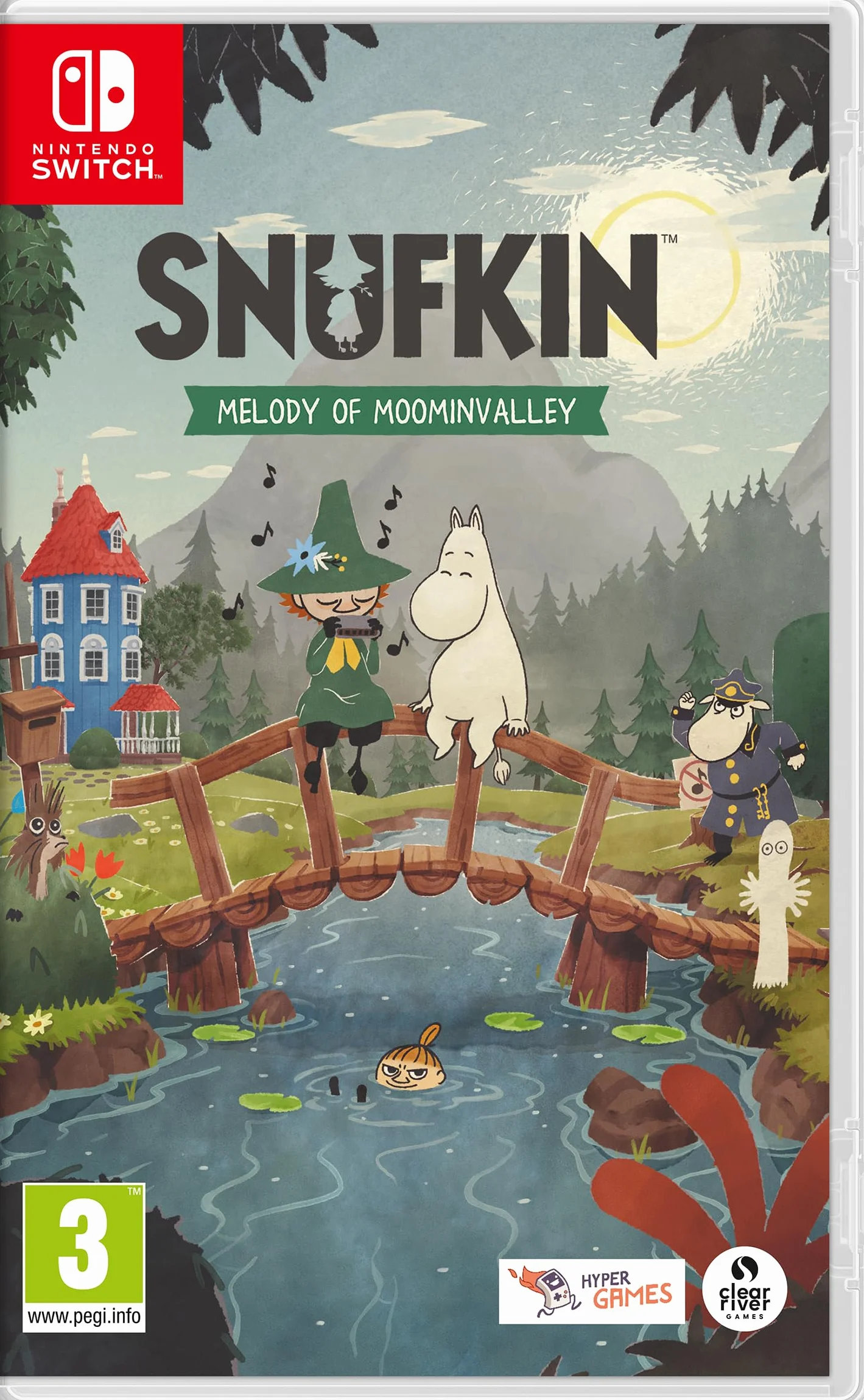 Clear River Games Snufkin Melody of Moominvalley Nintendo Switch
