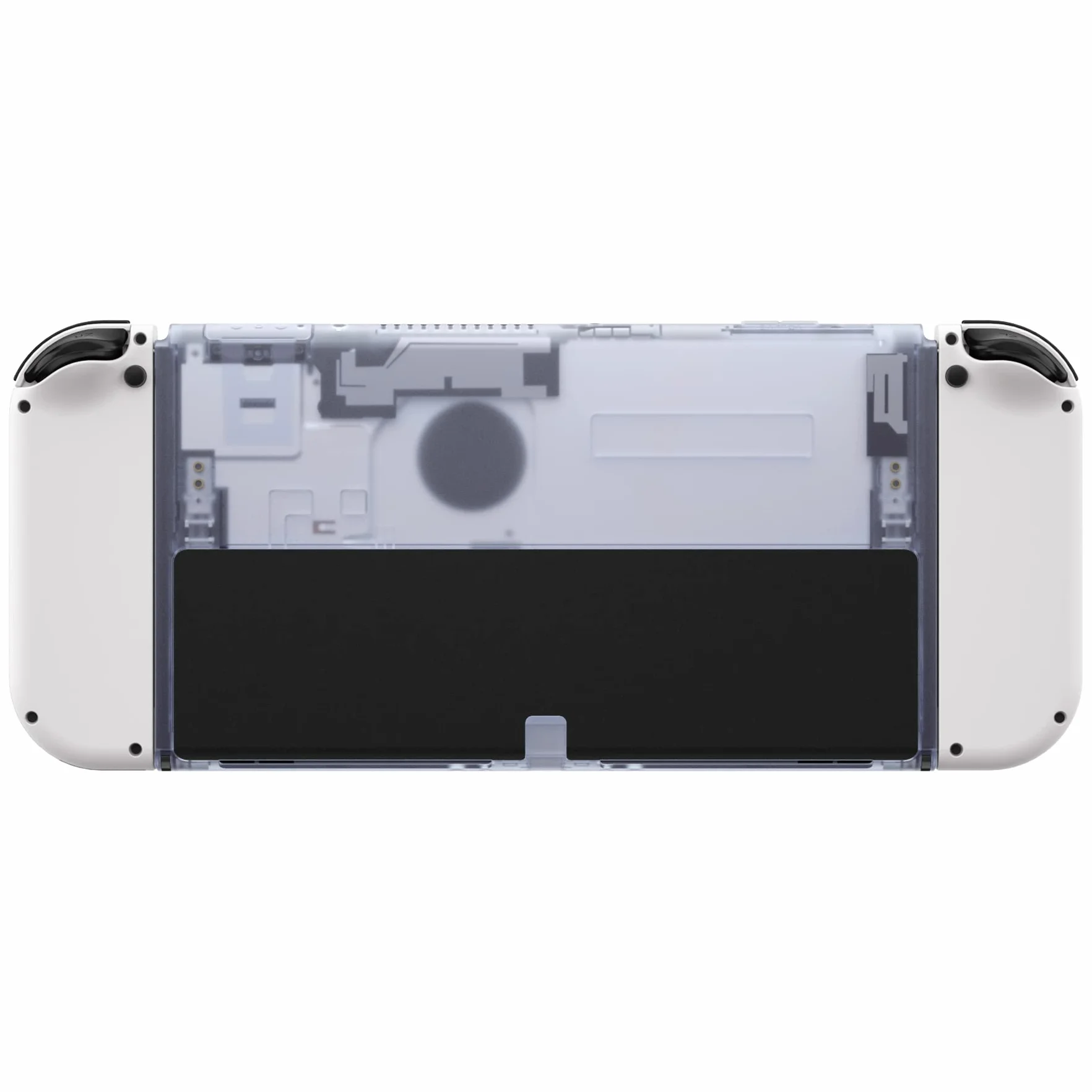 eXtremeRate Lodowiec Niebieski Console Back Plate DIY Wymienna Housing Shell Case dla Nintendo Switch OLED Console – JoyCon Shell & Kickstand Nie Są Wliczone W Cenę