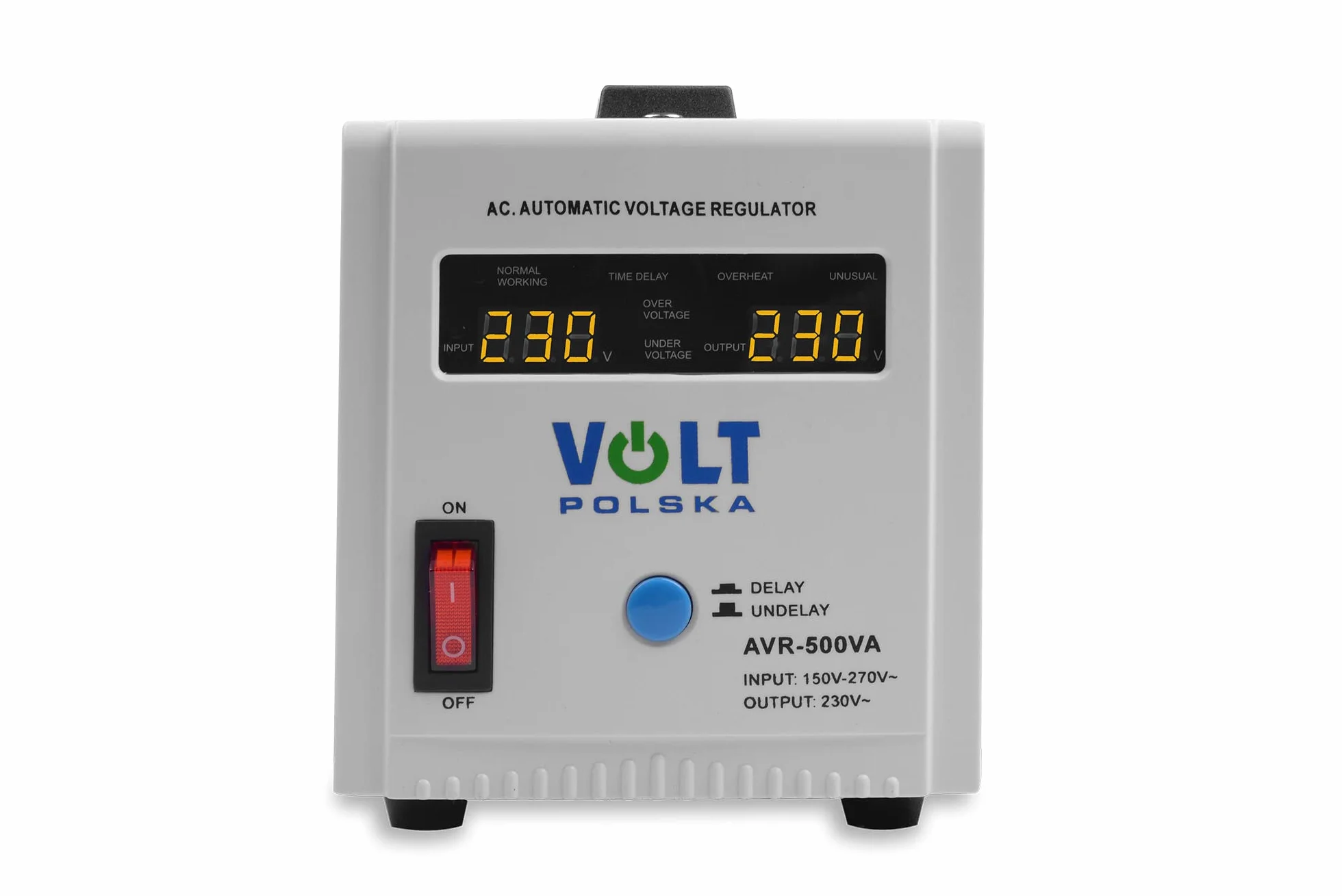 Stabilizator napięcia AVR 500VA 8-11%