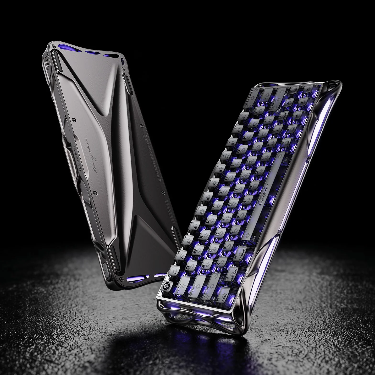 GravaStar Mercury V60 Pro klawiatura do gier HE