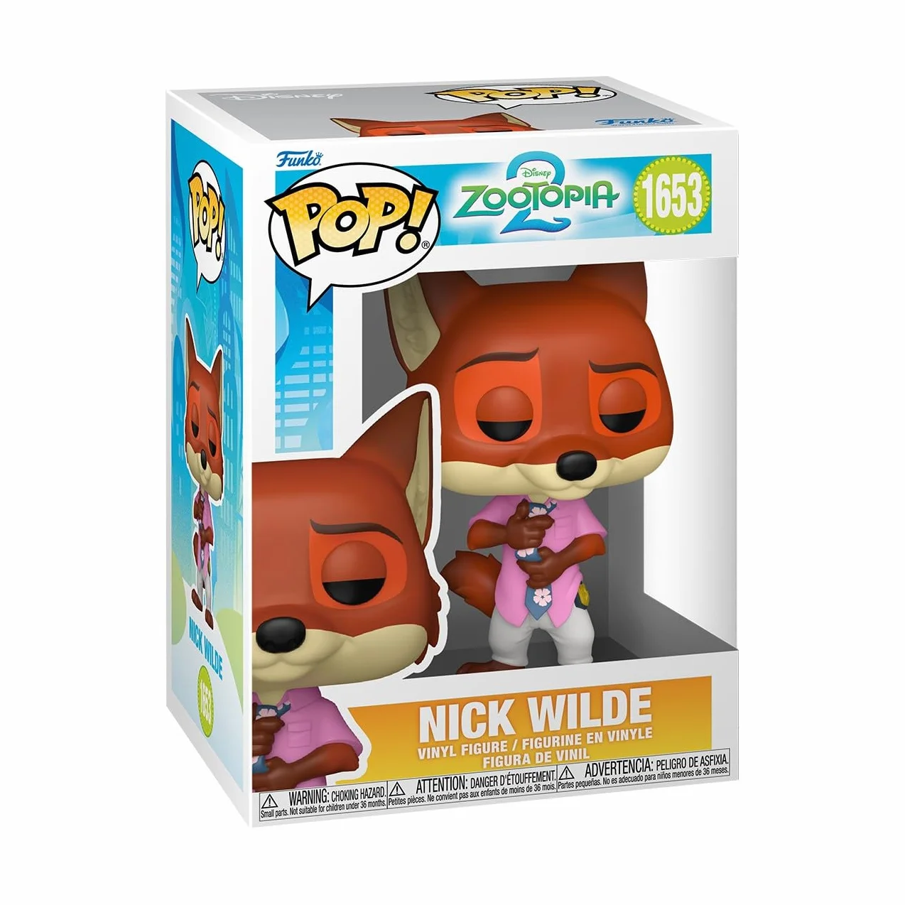 Funko Pop! Disney: Zootopia 2 - Nick Wilde Figurka winylowa kolekcjonerska