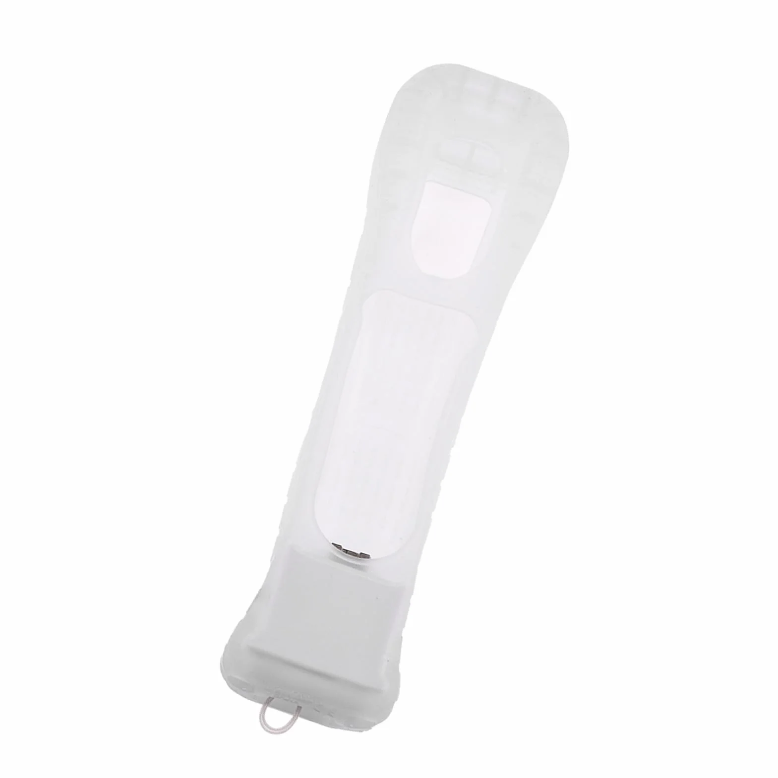 Motion Plus Adapter dla zdalnego sterowania Wii Ulepszony czujnik ruchu silikonowy okładka obudowy dla gier Wii Czarna lub biała ABS Wtyczka i akcesoria do zabawy (Biały)