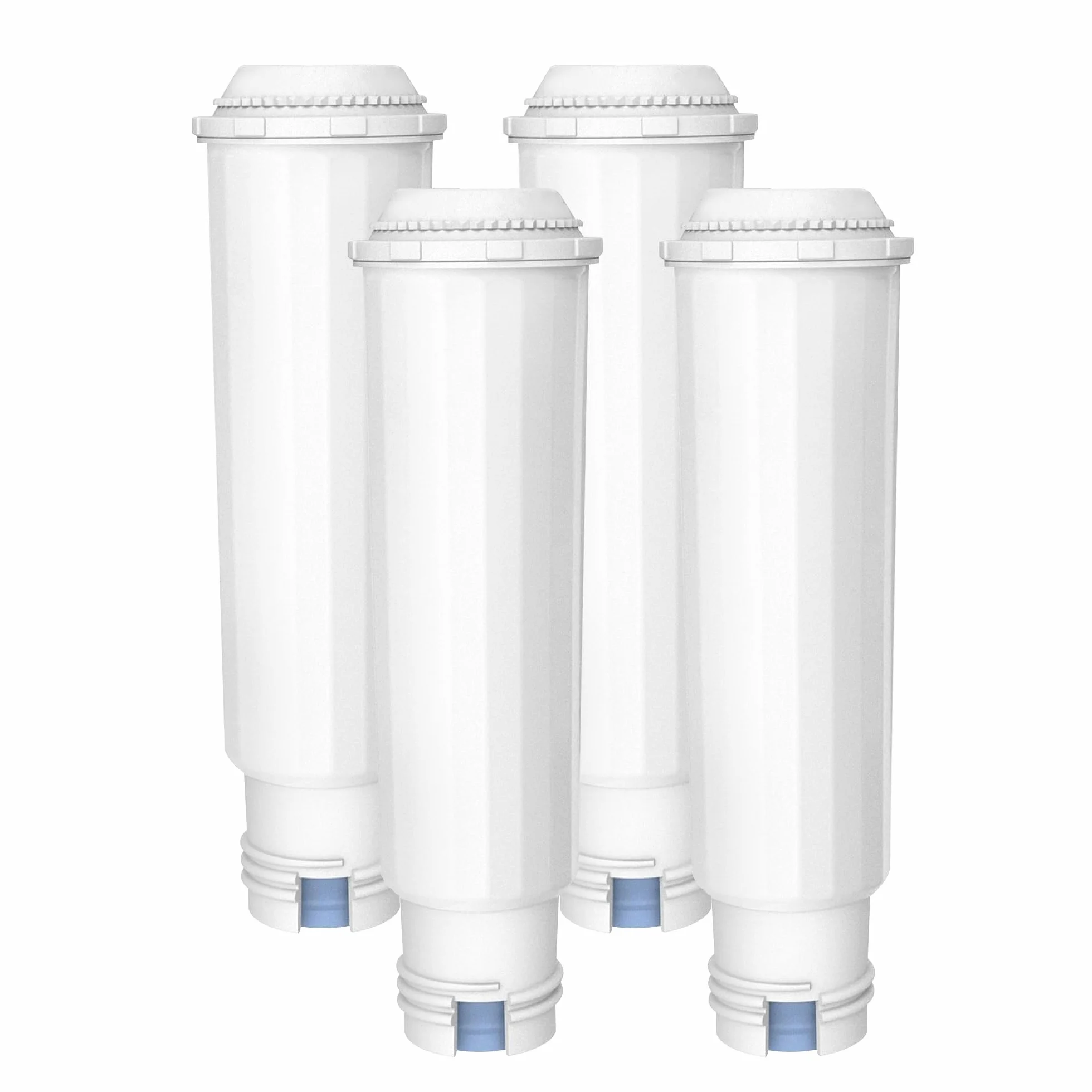 AQUA CREST Zamiennik filtra do wkładu filtrującego Melitta®, wkład filtrujący wodę Nivona®, Krups® F088, Bosch®, certyfikowany przez TÜV SÜD (4 sztuki)
