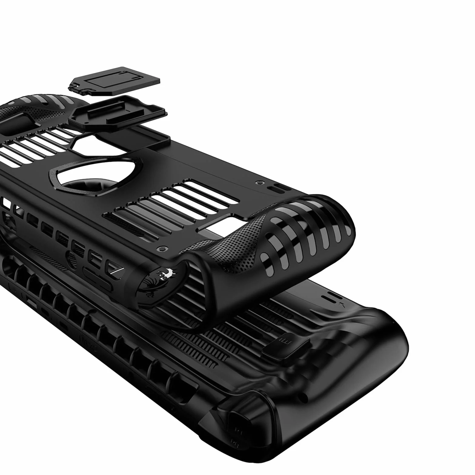 Etui Ochronne do MSI Claw 8 AI+ 2025, TPU Uchwyt z Podpórką, Czarny