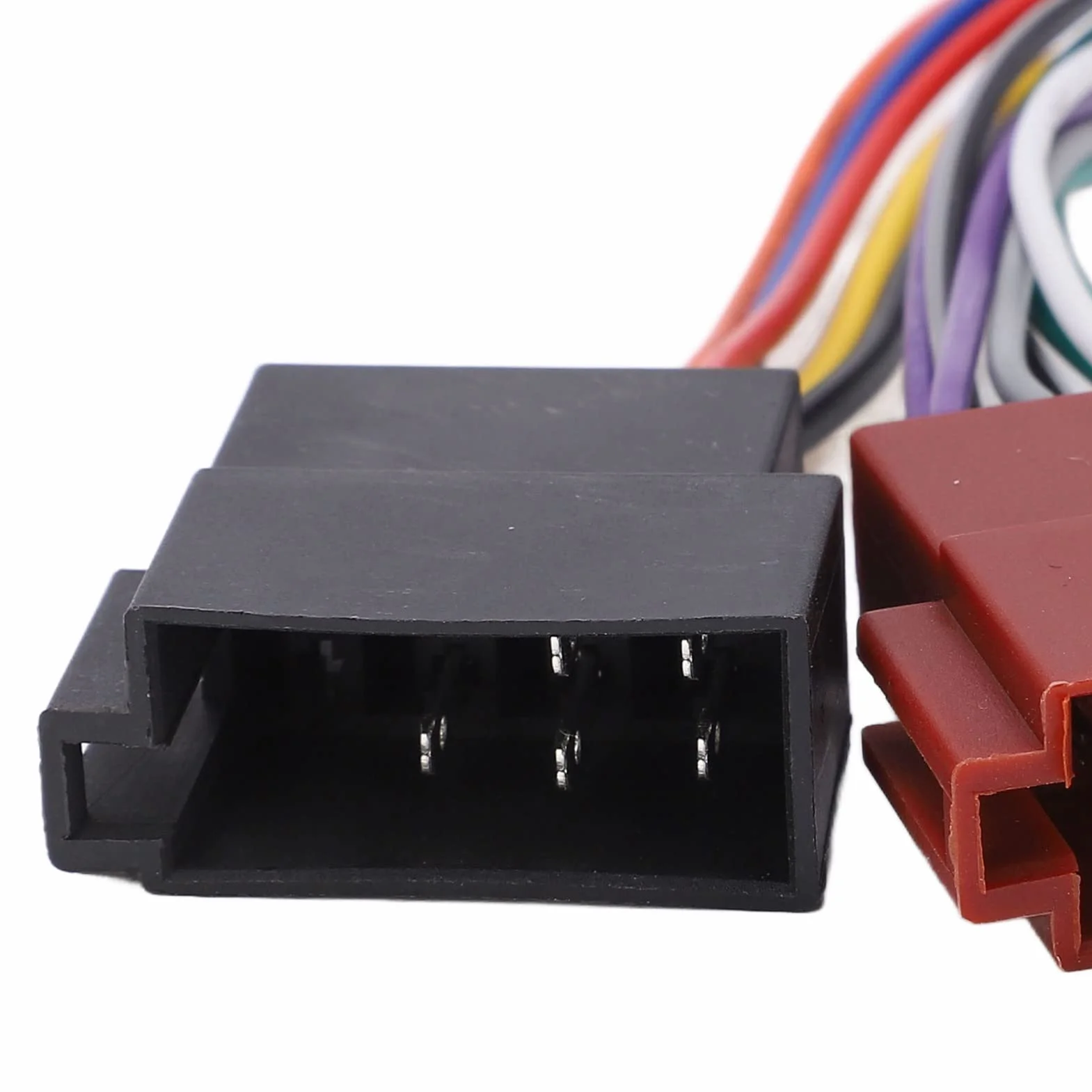 Aramox Adapter Wiązki Przewodów Samochodowych, 16 Pin ISO, Złącze do Radia Stereo, Zamiennik compatible with Alpine