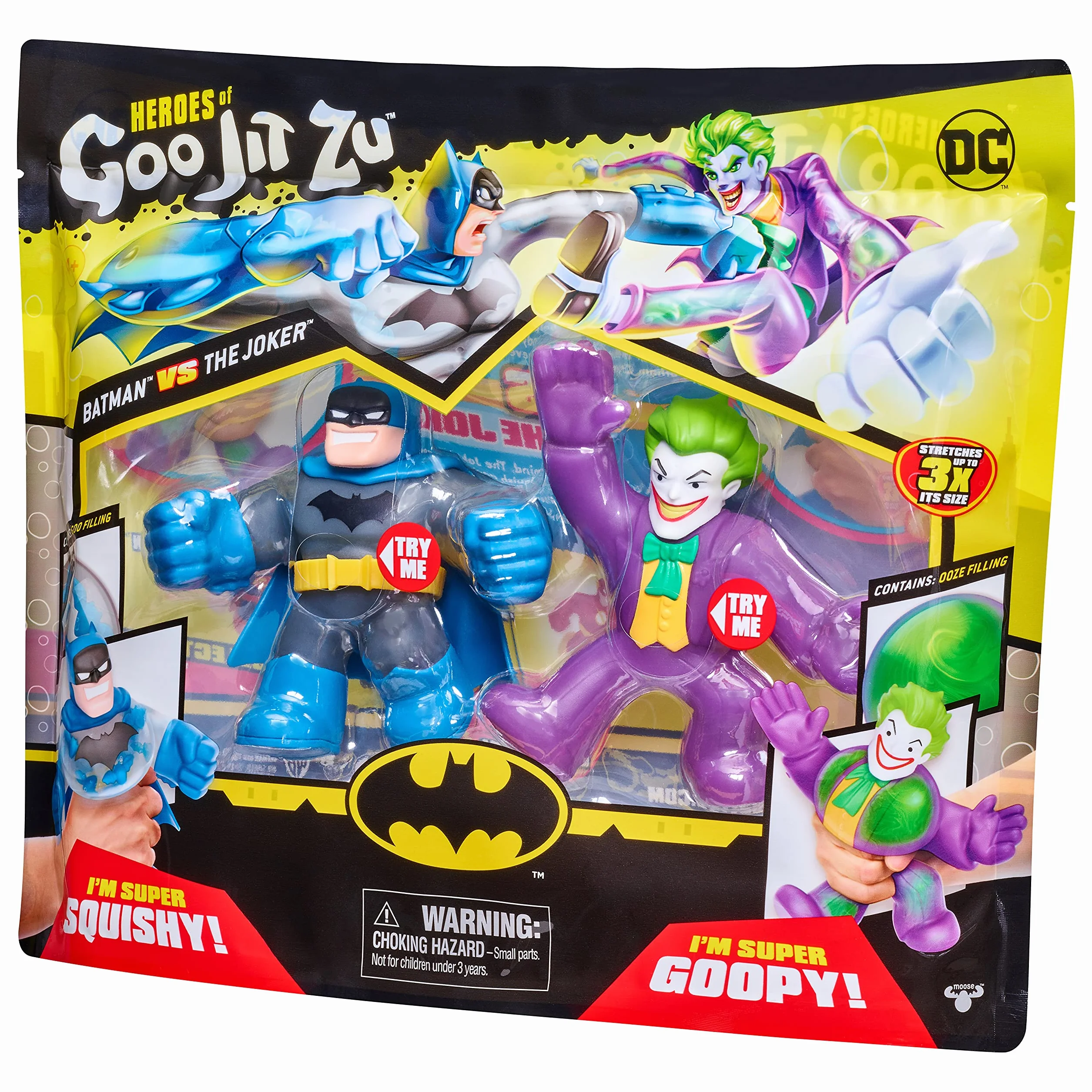 Heroes of Goo Jit Zu DC VERSUS PACK BATMAN VS JOKER