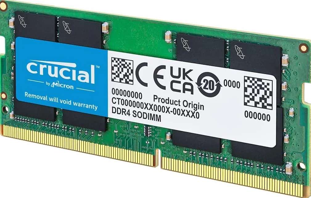 Crucial 16 GB (2 x 8 GB) DDR4 3200 MHz SO-DIMM Notebook RAM – CT2K8G4SFRA32A – pamięć operacyjna laptopa 260 pin – pamięć PC4-25600 Upgrade do notebooków i mini komputerów