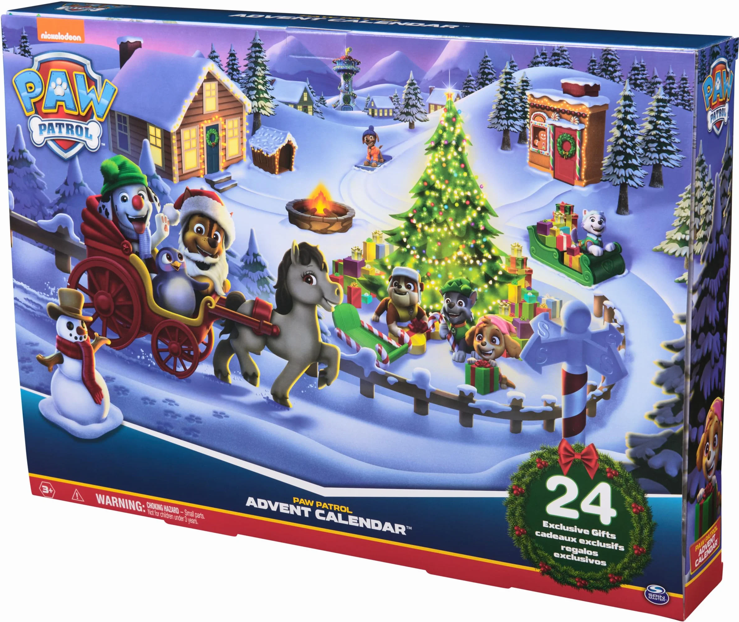 Paw Patrol Kalendarz adwentowy, zabawki dla niemowląt